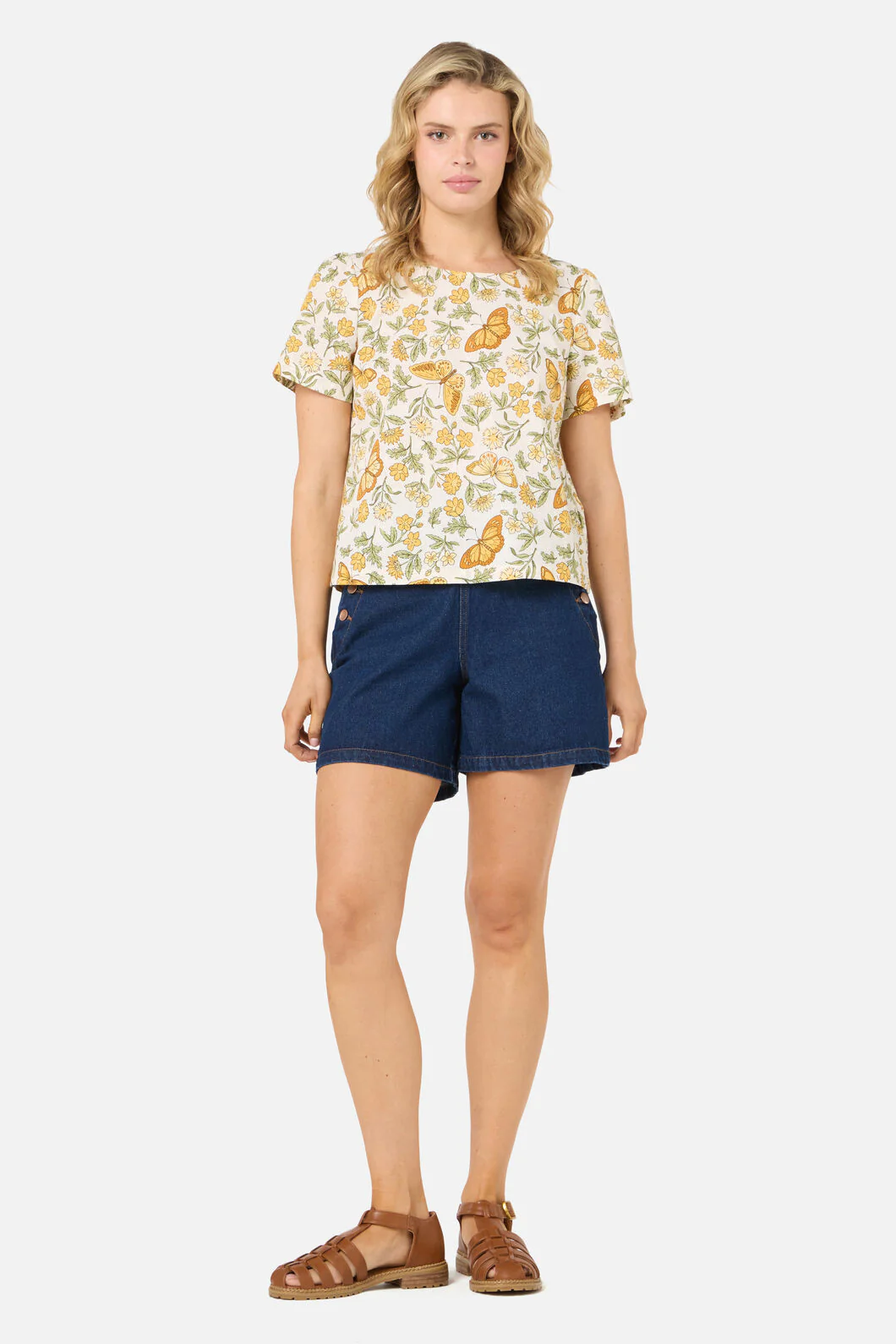 Yvette Butterfly Top