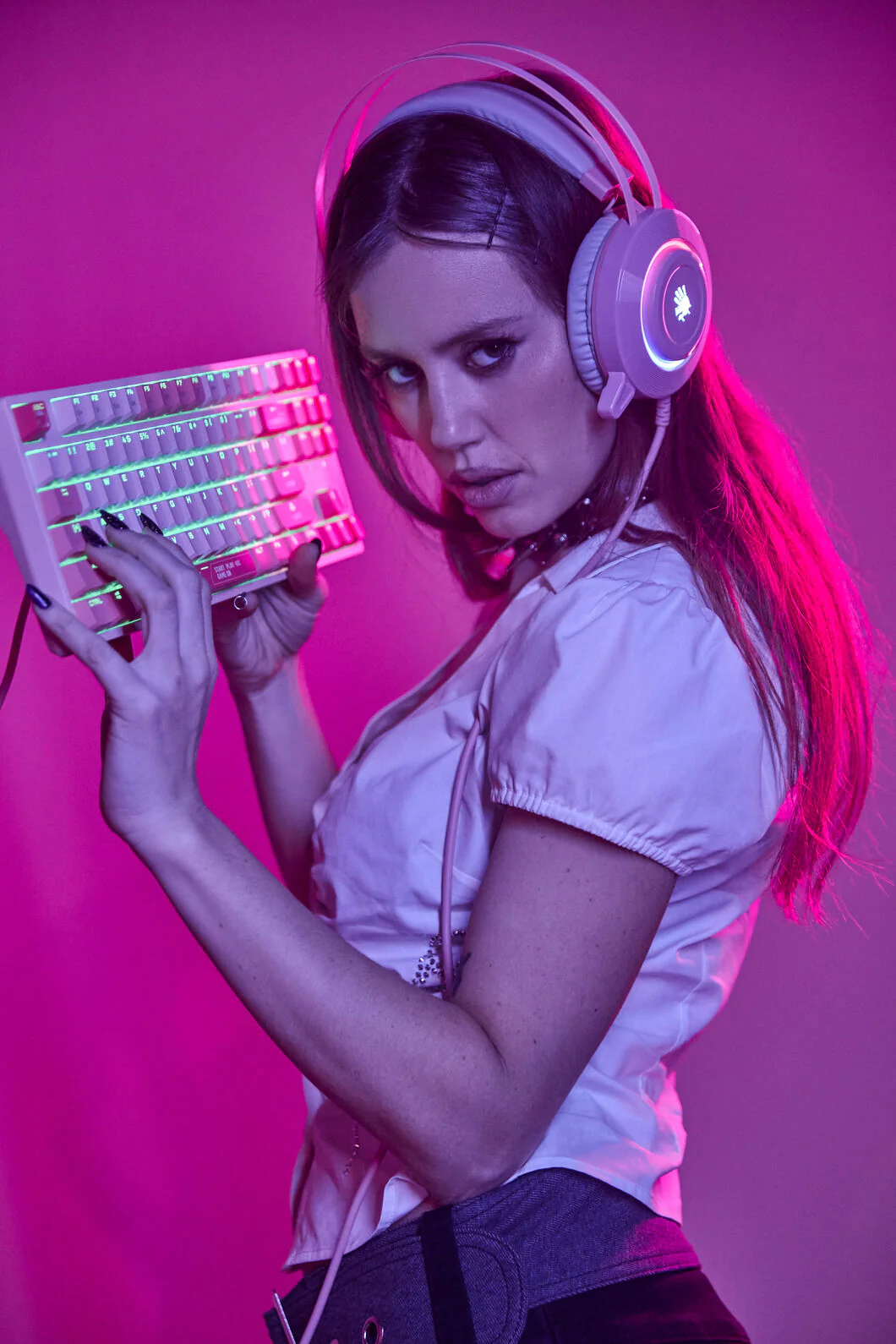 G521 Virtual 7.1 SS Headset (Pink)