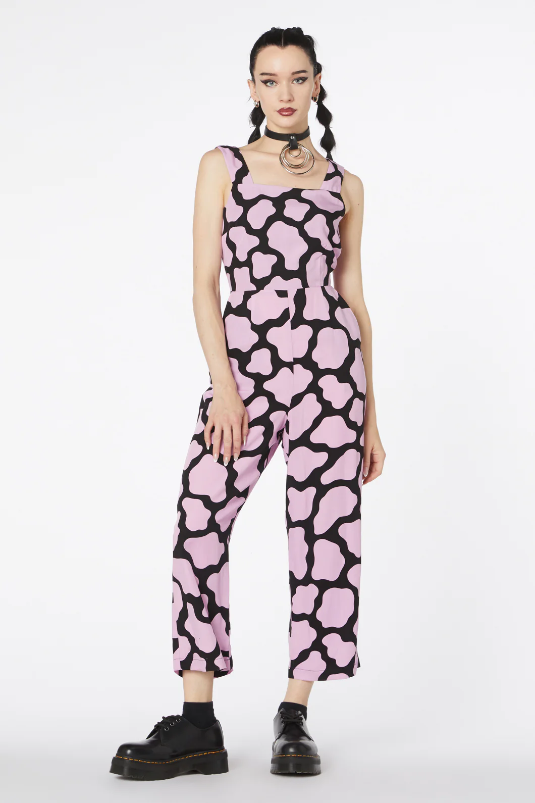 Skip Geo Wide Leg Jumpsuit