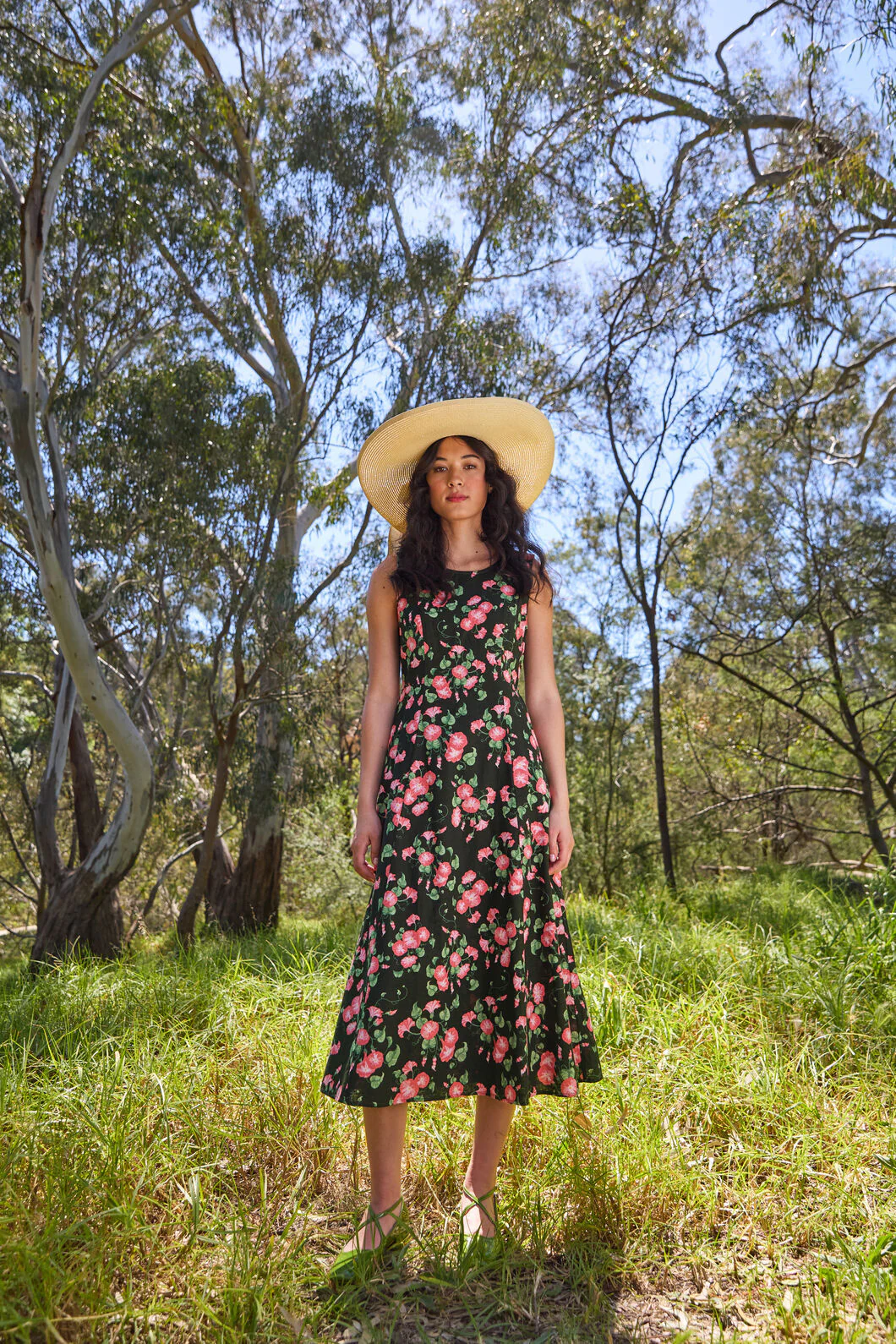 Morning Glory Midi Dress