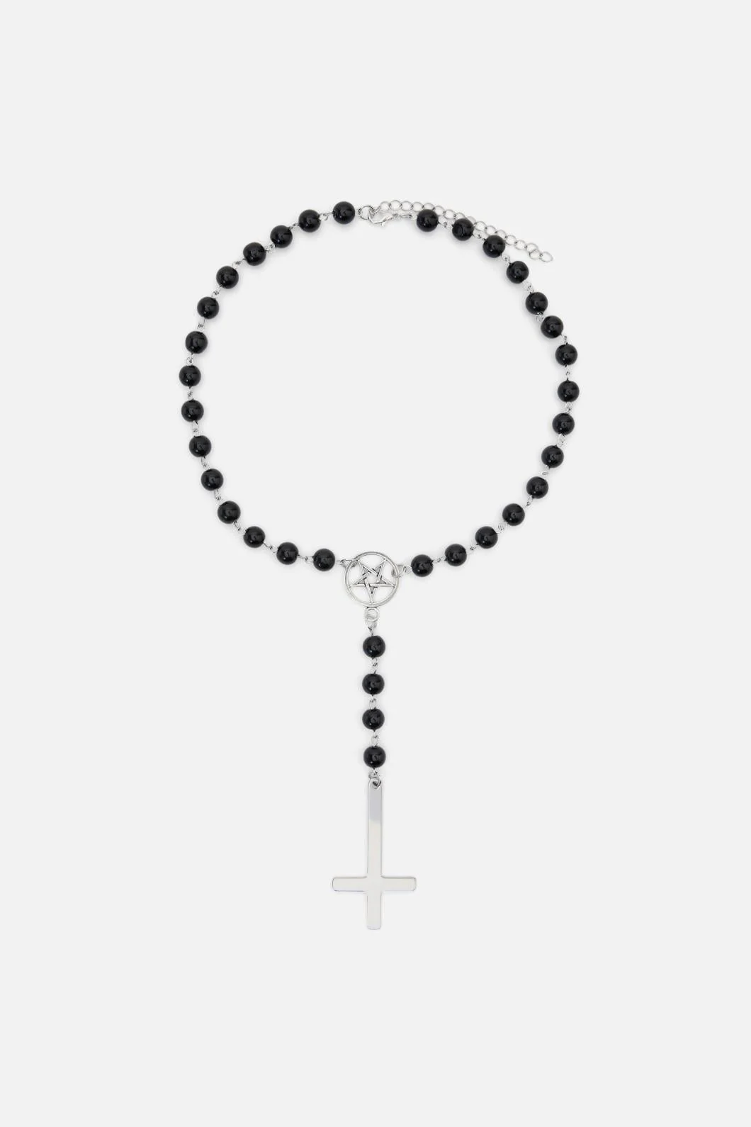 Drop Charm Goth Necklace