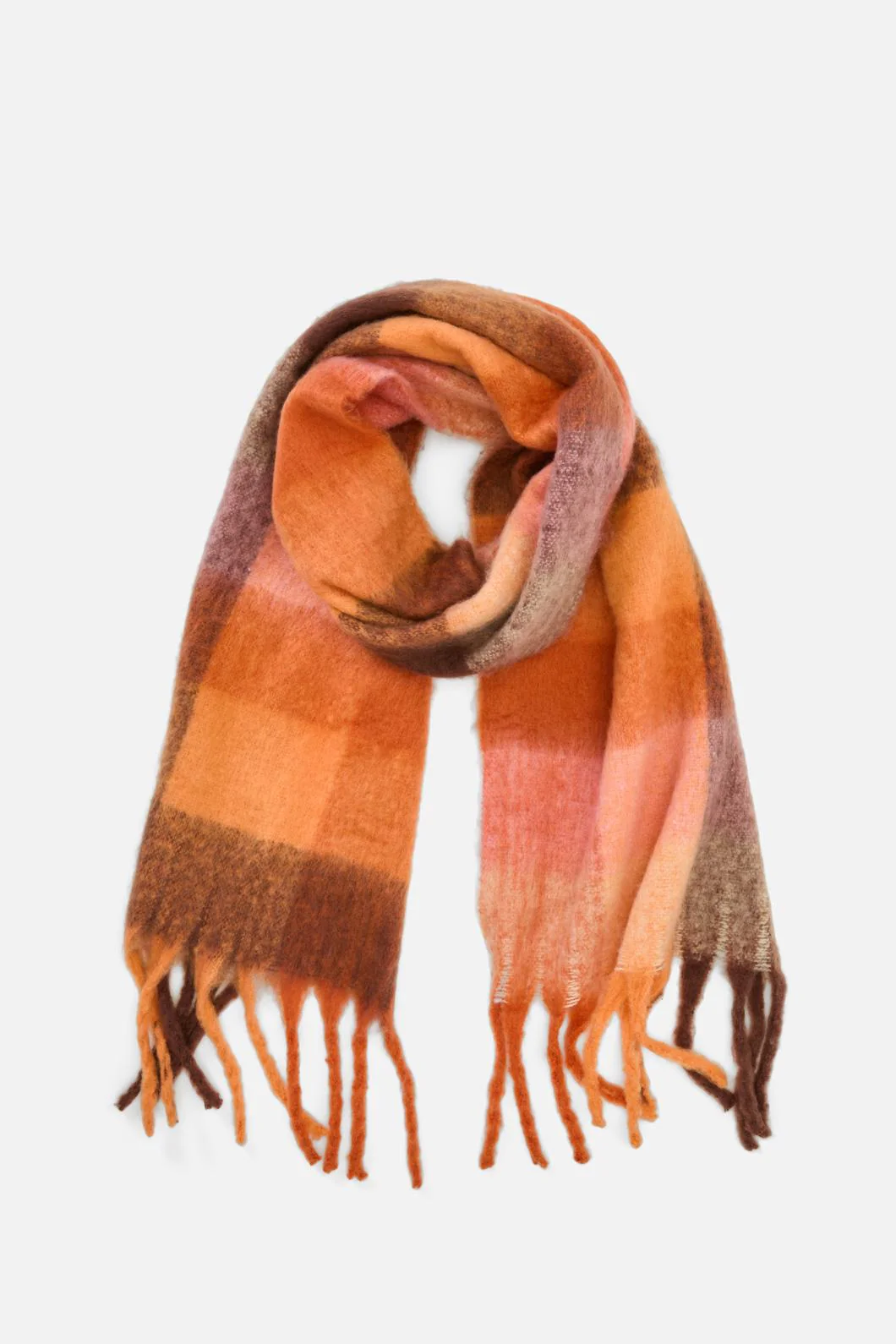 Orange Chocolate Snug Scarf