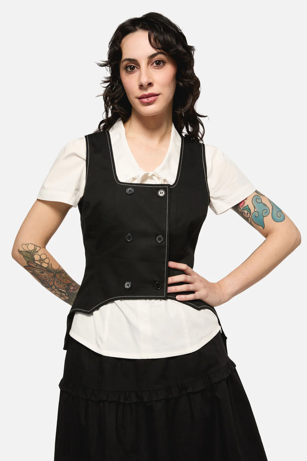 Bat Wing Tail Waist Coat