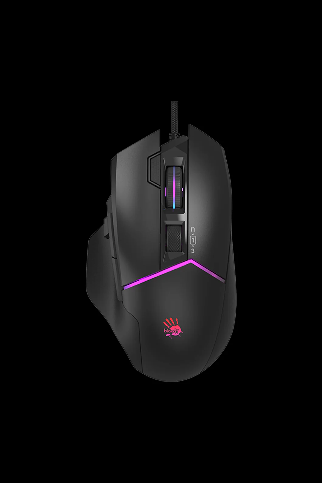 W95 Ultra Ex-Fire 5-Zone Mouse (Black)