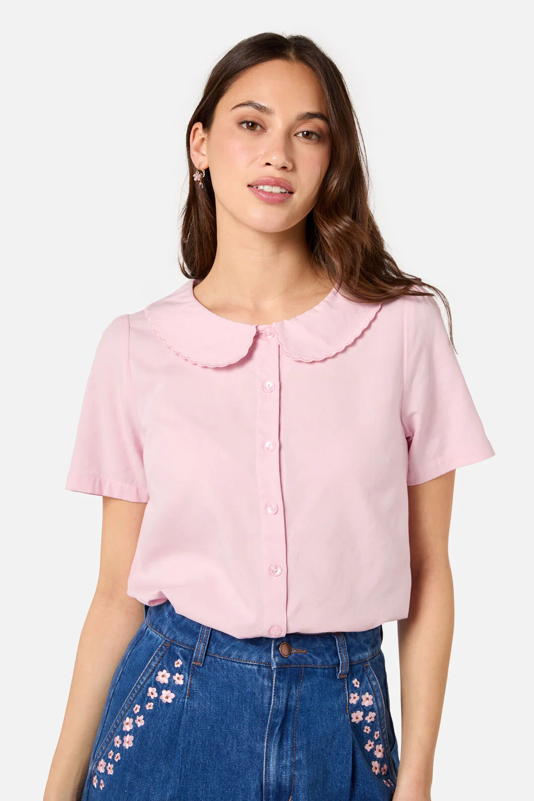 Aster Short Sleeve Blouse
