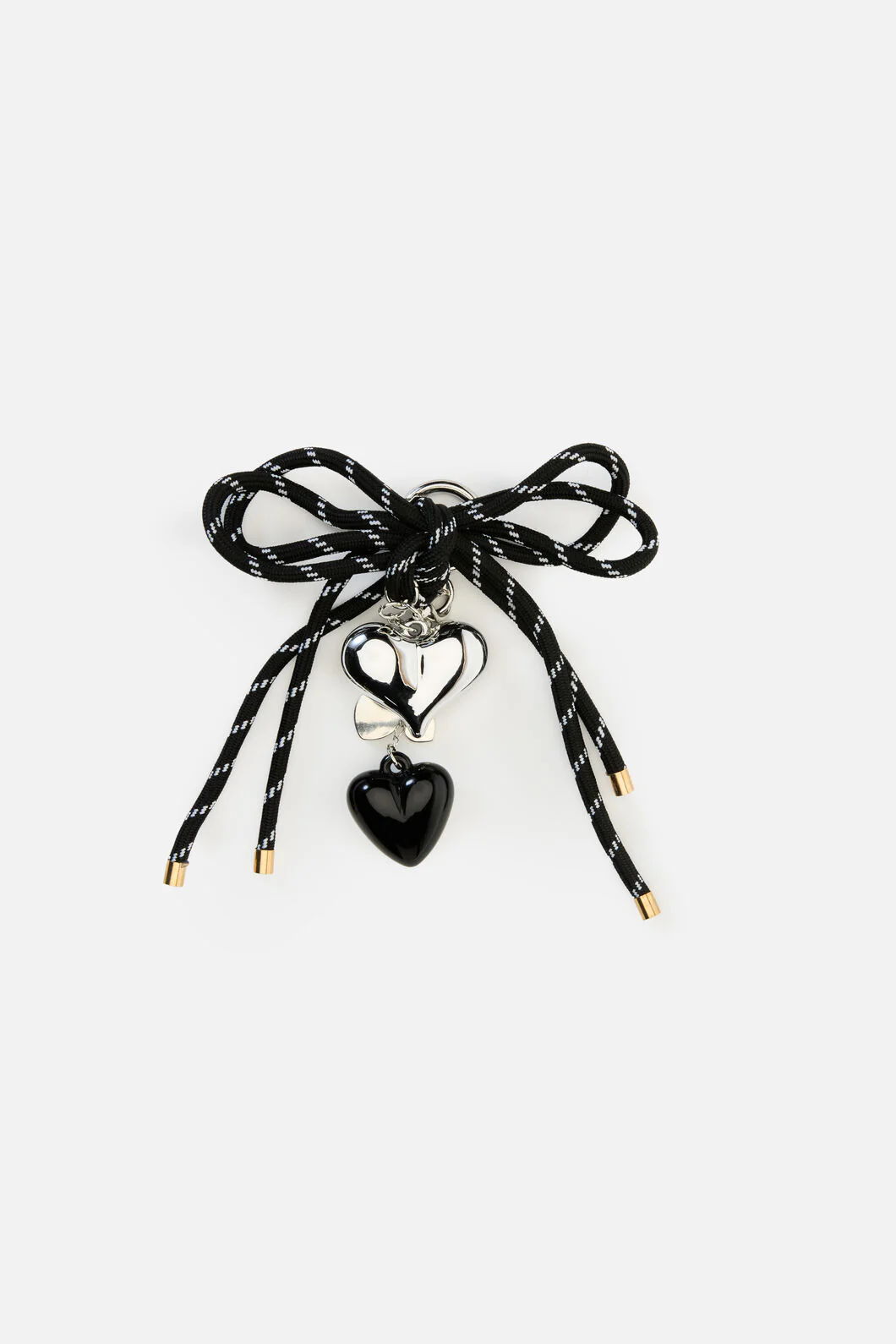 Rope Heart Bag Charm