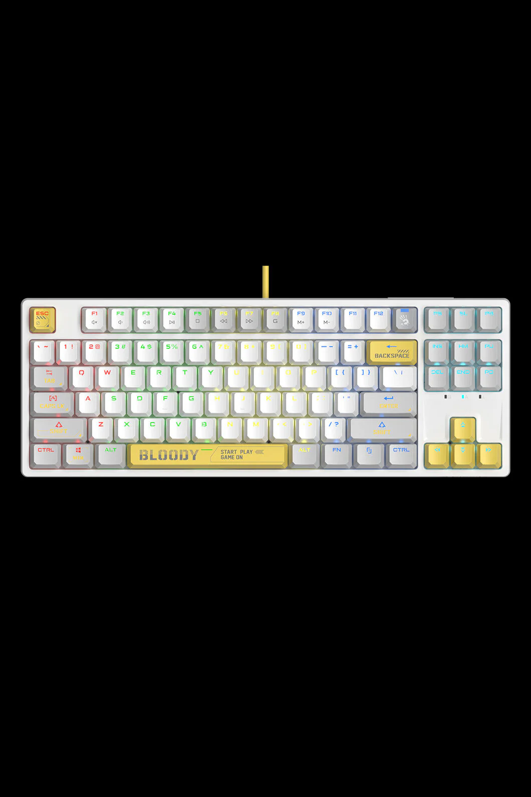 S87 BLMS Mechanical Keyboard 75% (Energy white)