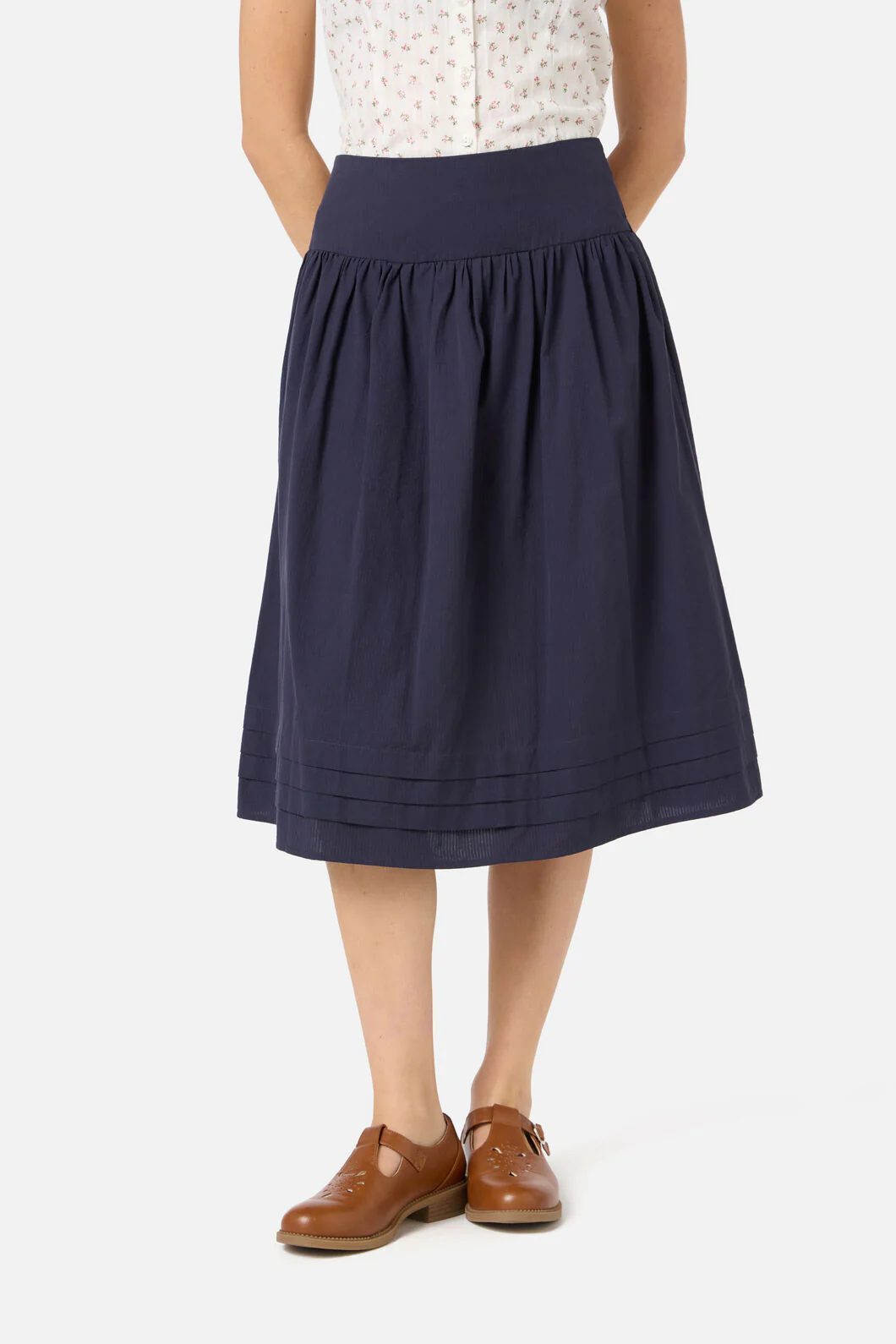 Lexi Gathered Yoke Skirt