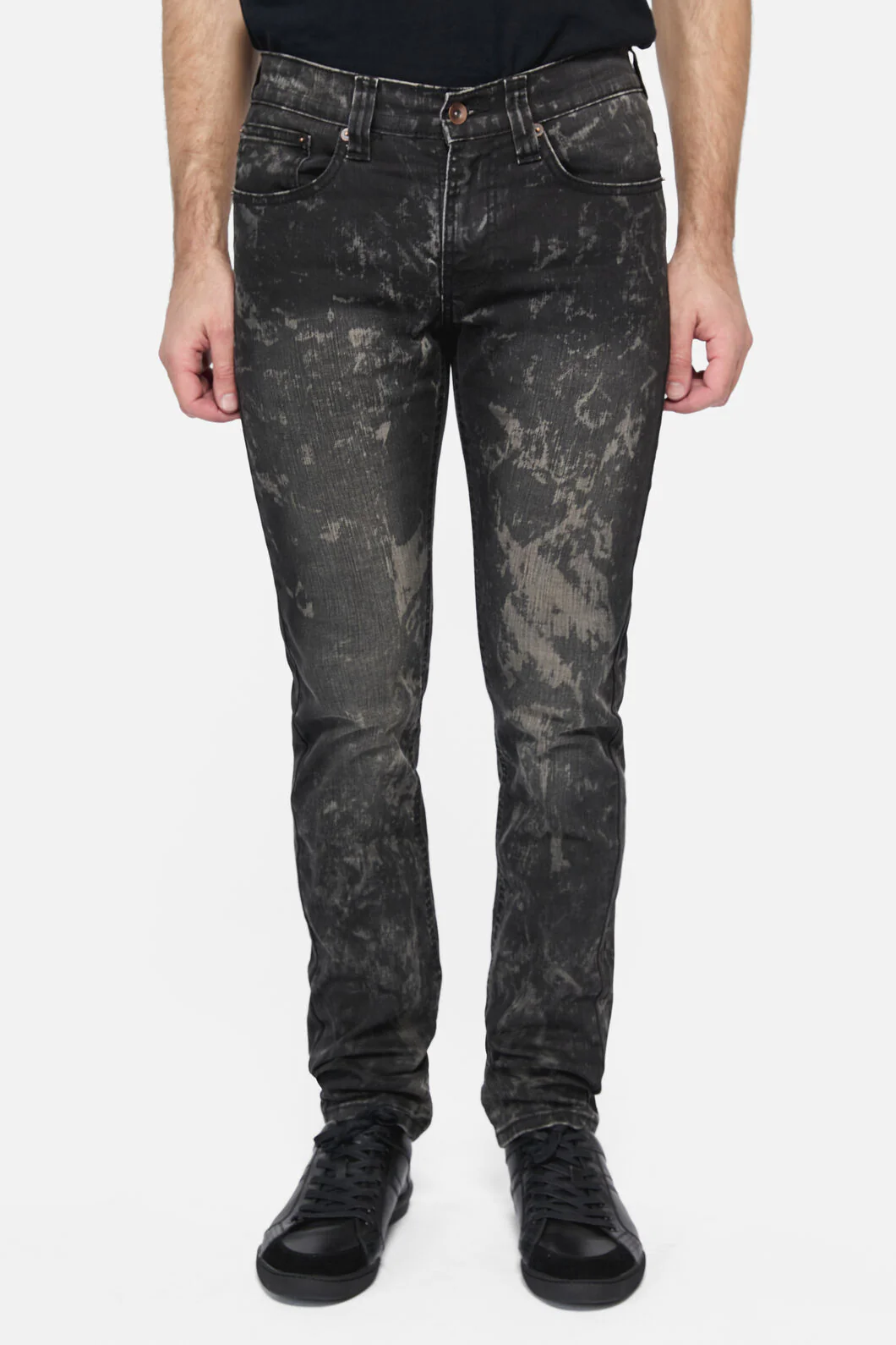 Straight Leg Slim Jean Black