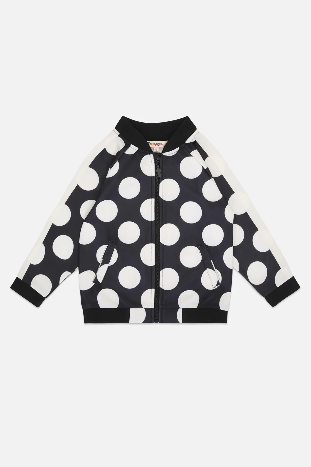Spotted Kids Zip Up