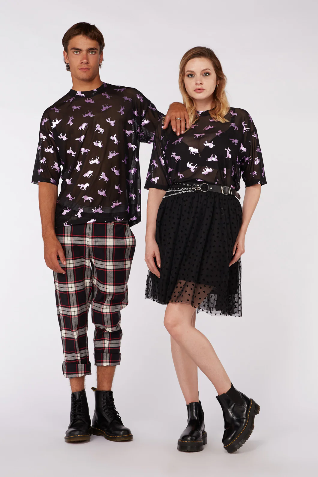 Unicorn Unisex Mesh Top