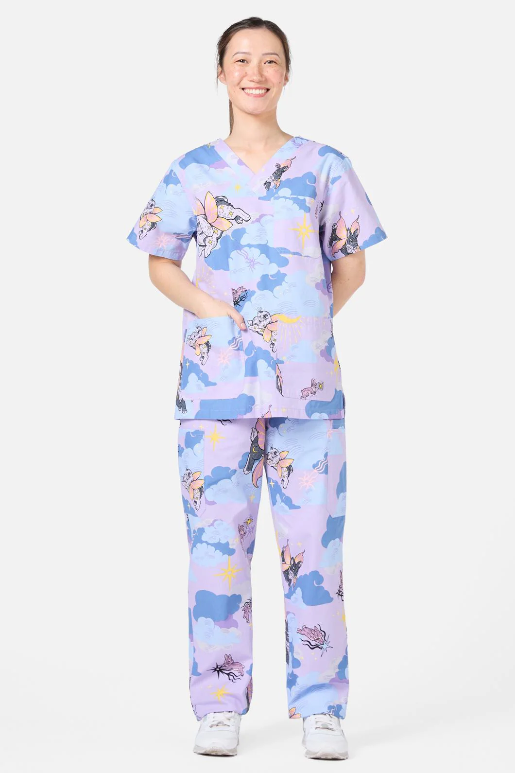 Goodnight Bunny Scrub Set