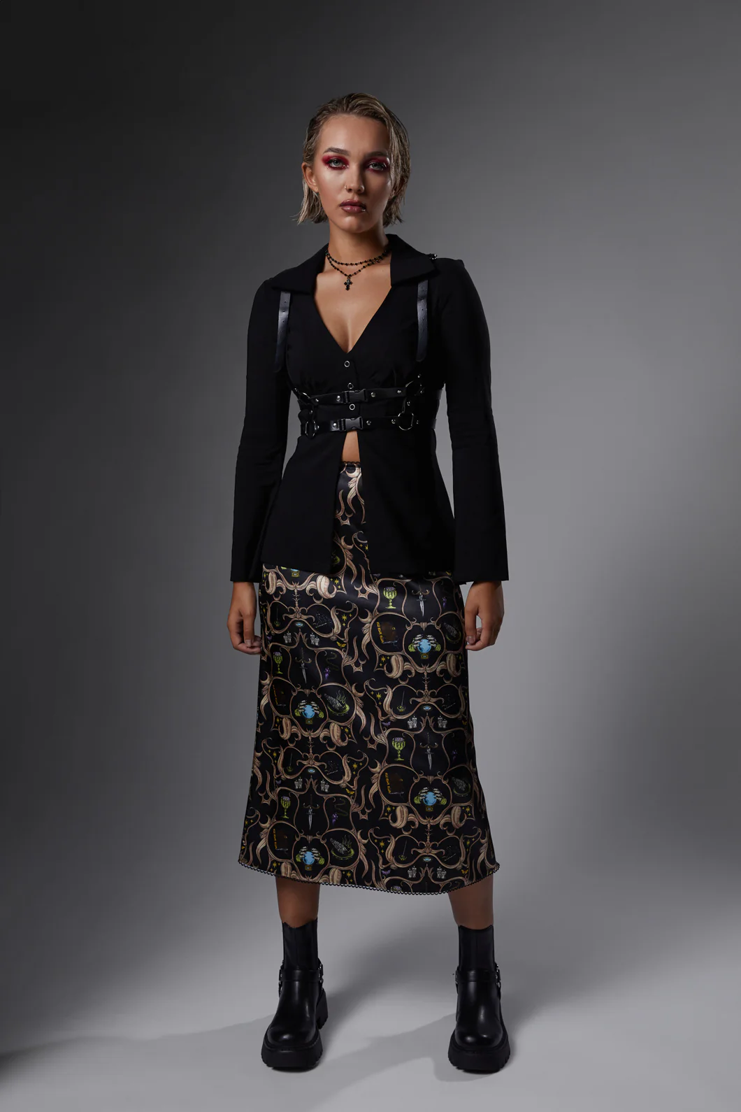 Ceremonial Midi Skirt