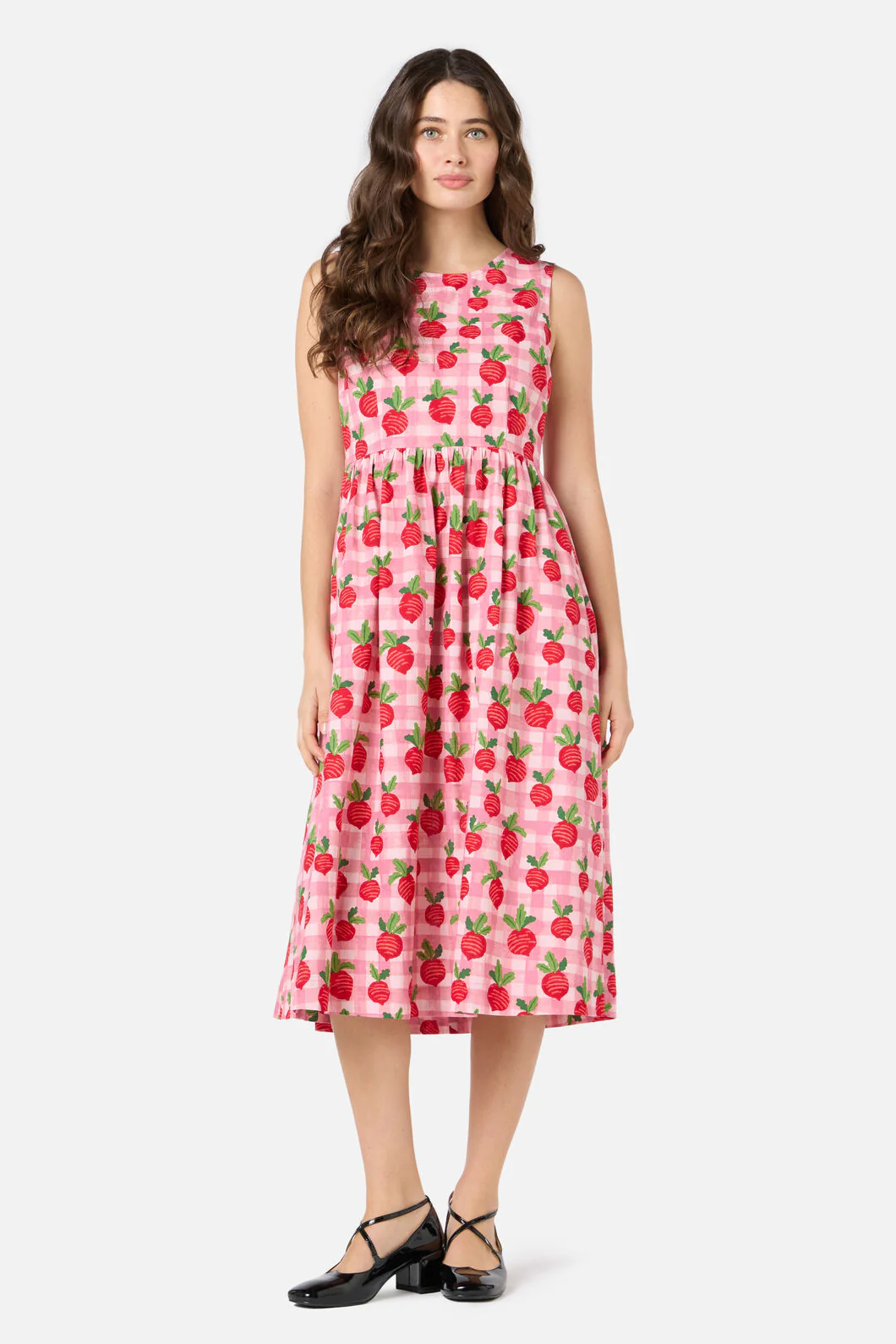 Radish Picnic Midi Dress
