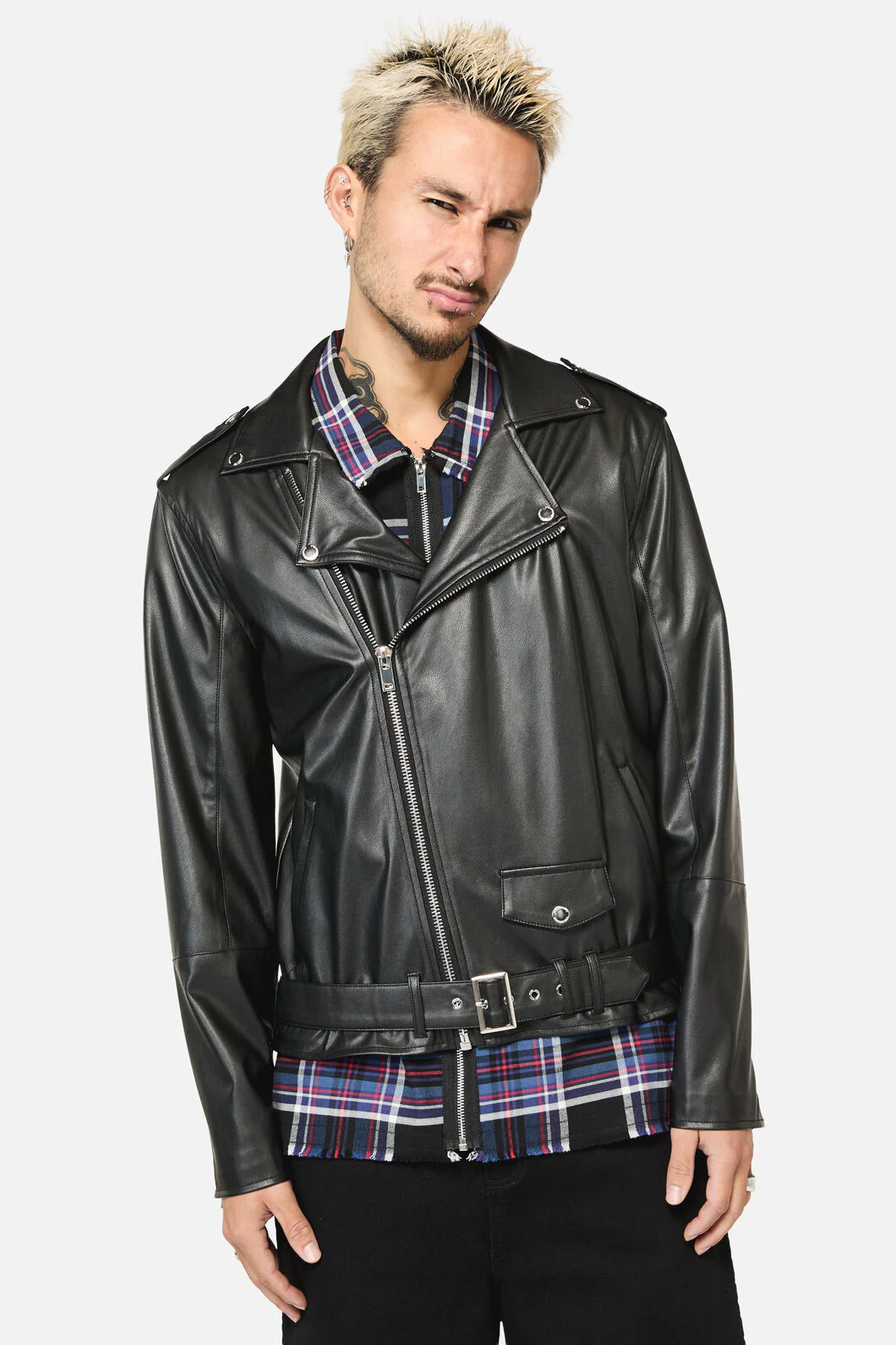 Scorpion Embossed PU Jacket