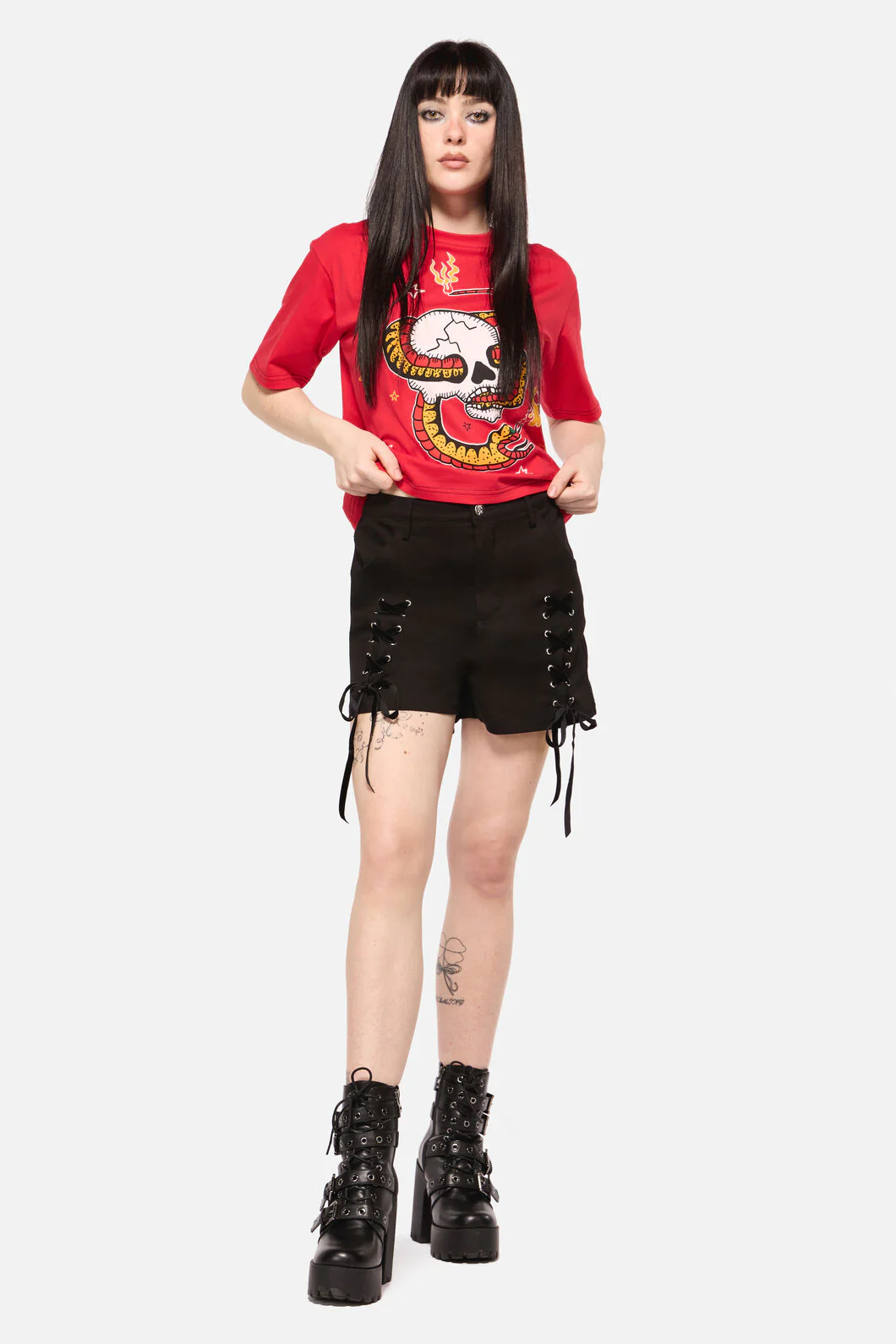 All Tied Up Punk Short