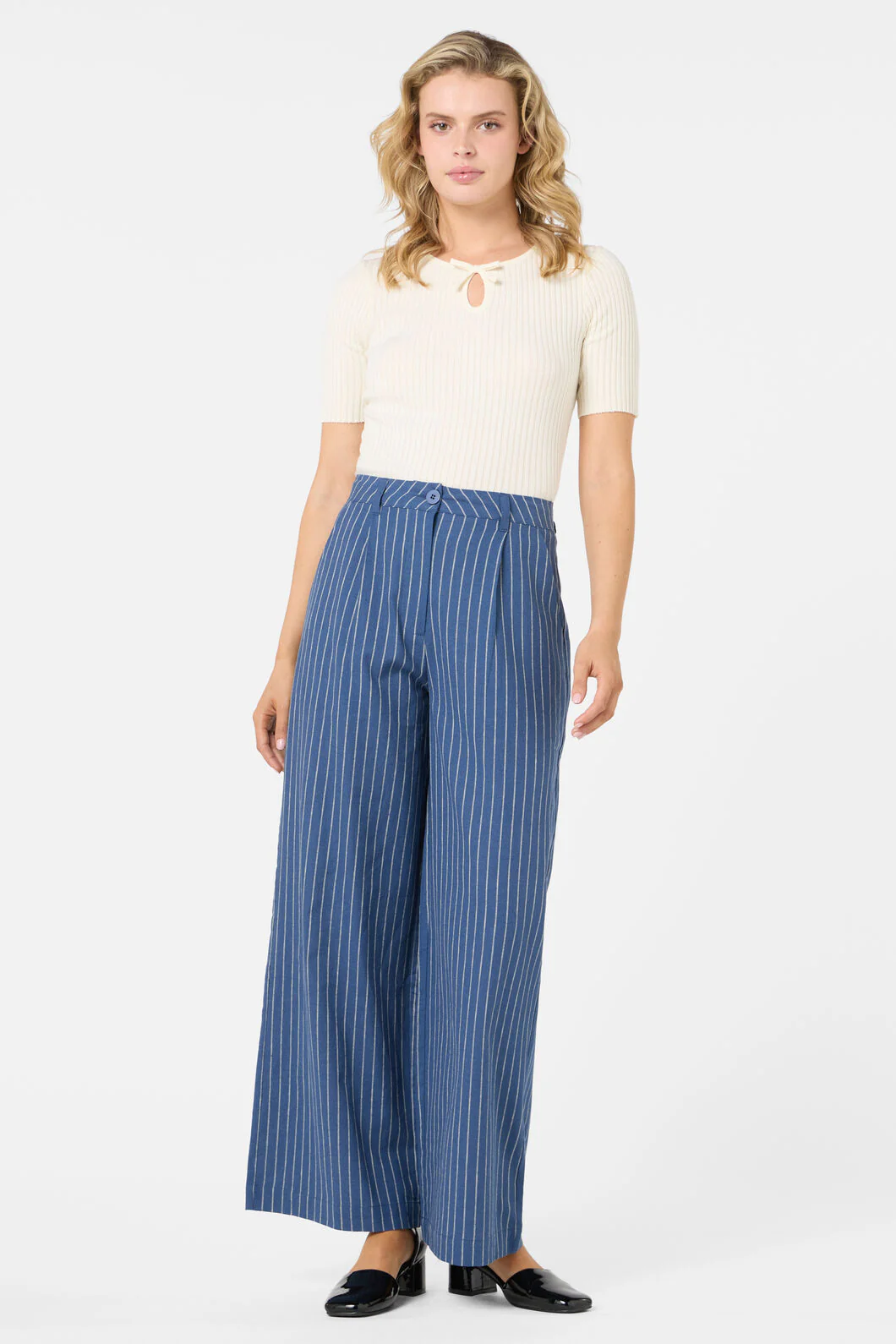 Frankie Pinstripe Pant