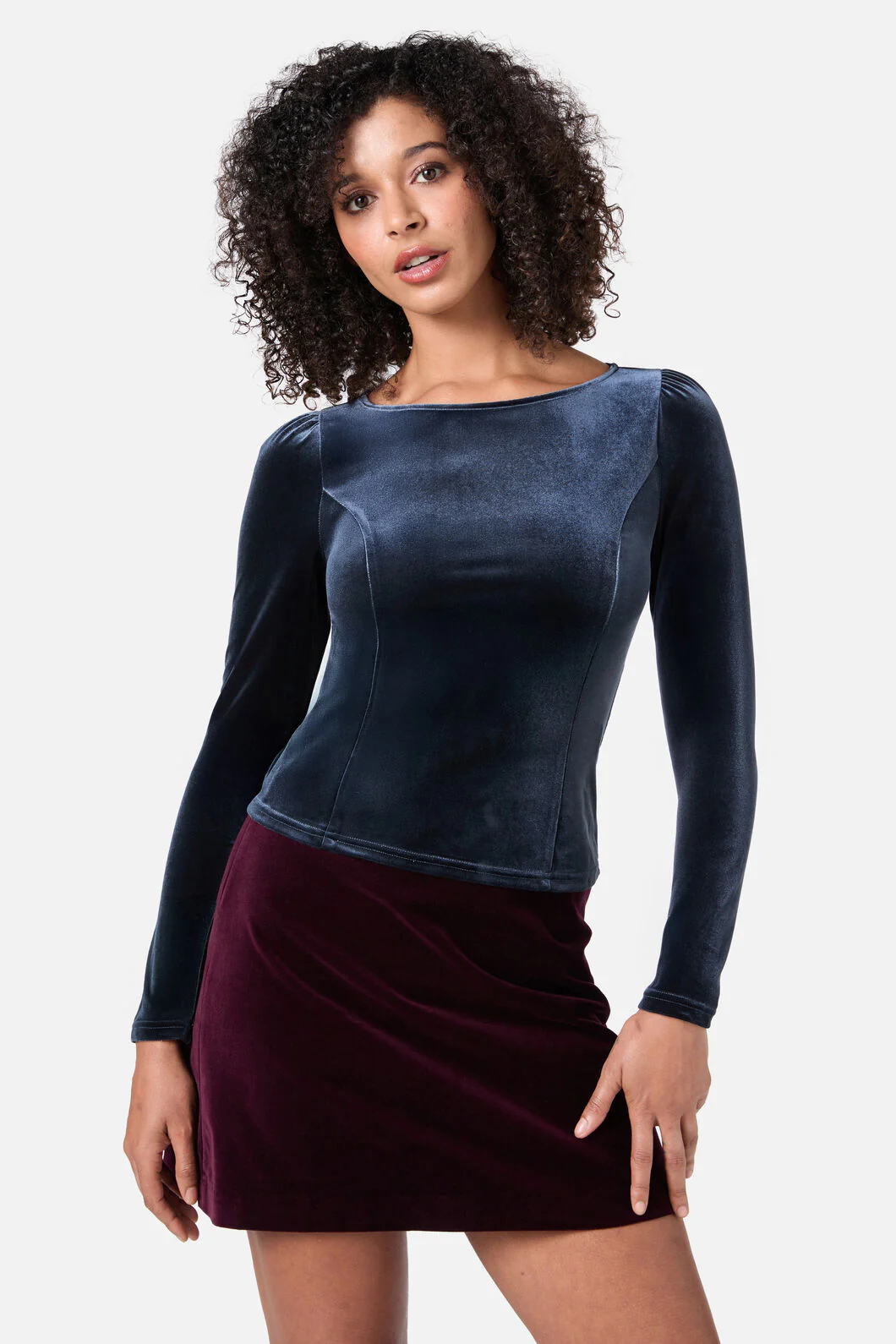 Monica Velvet Top