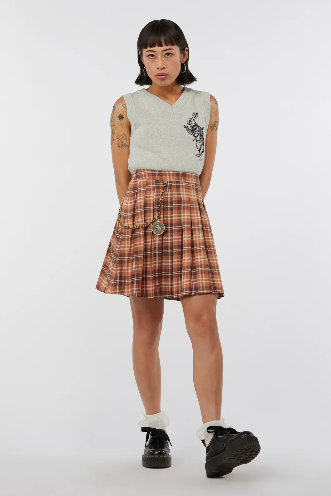 Looking Glass Tartan Skirt