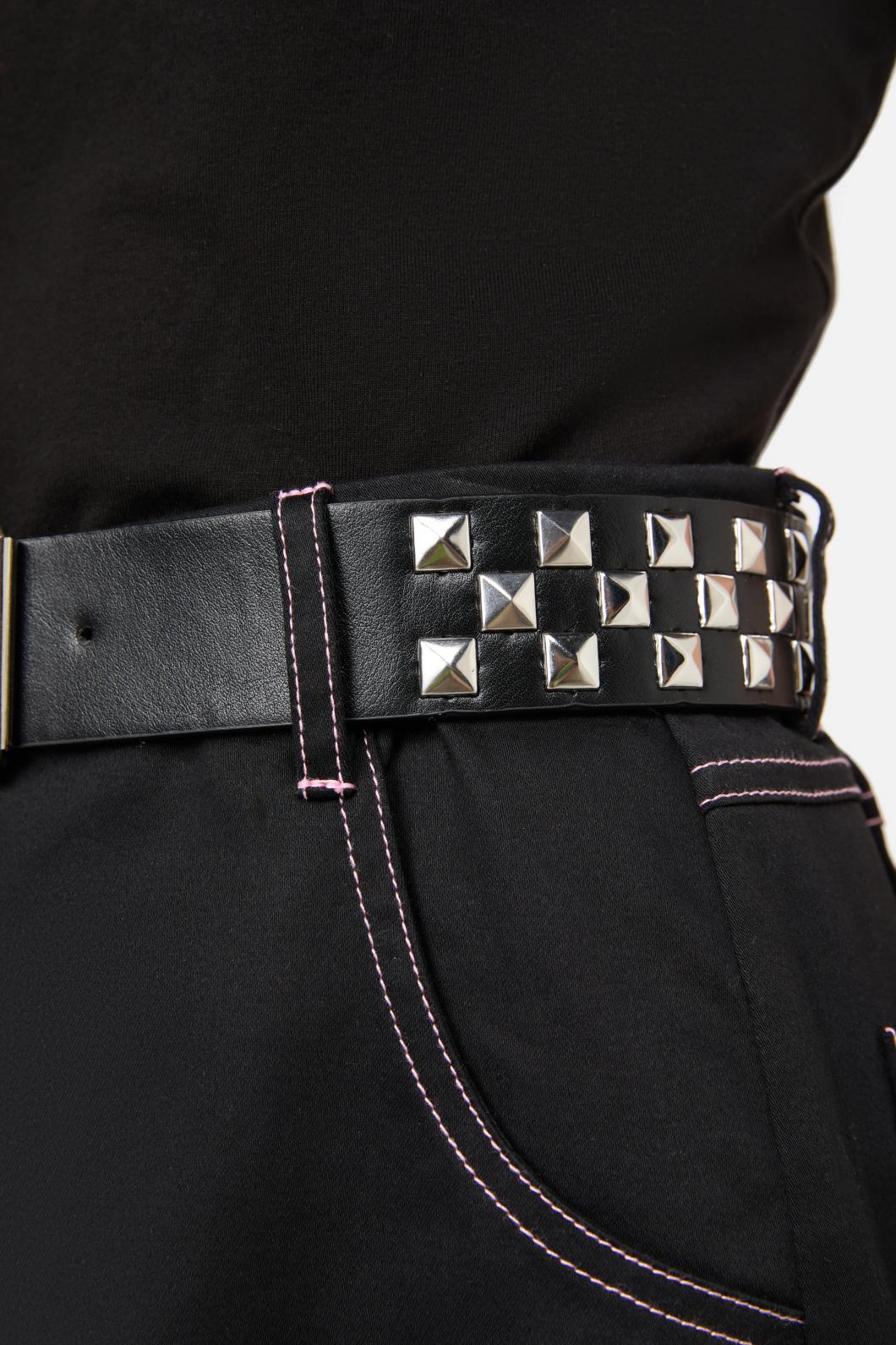 Pyramid Stud Belt