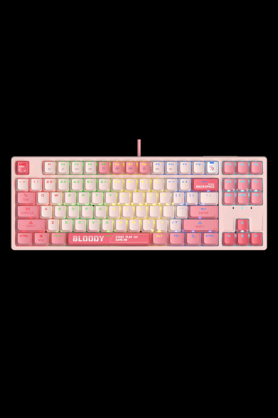 S87 BLMS Mechanical Keyboard 75% (Energy pink)