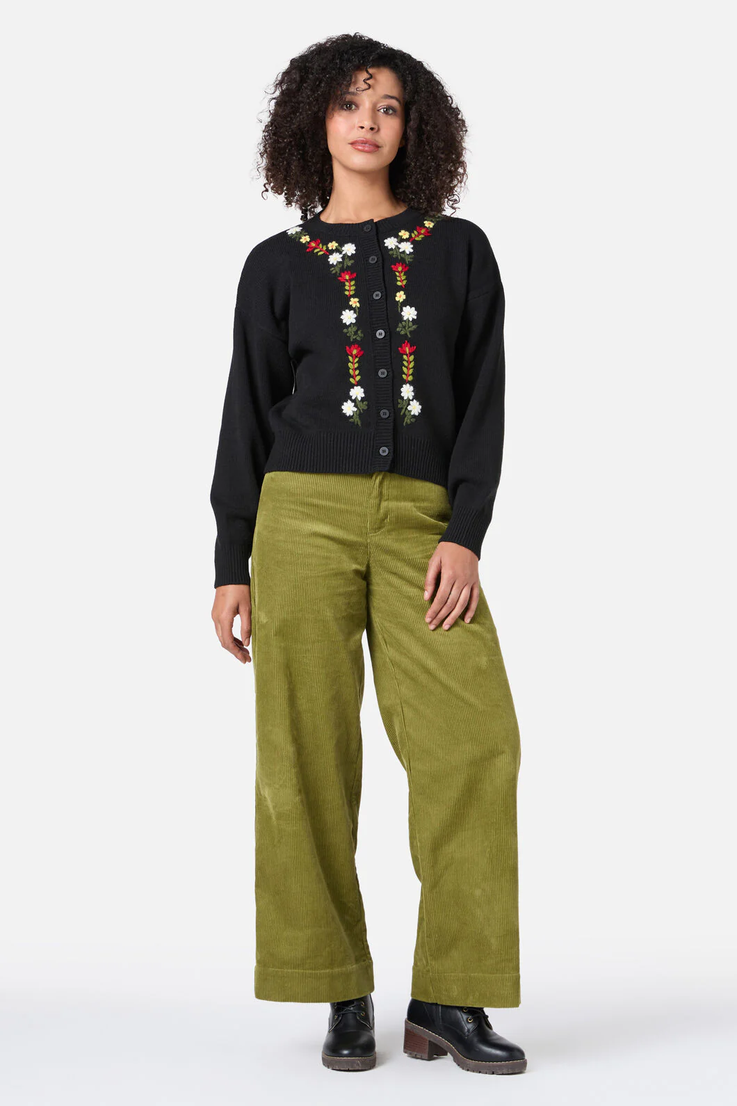 Opal Embroidered Cardigan