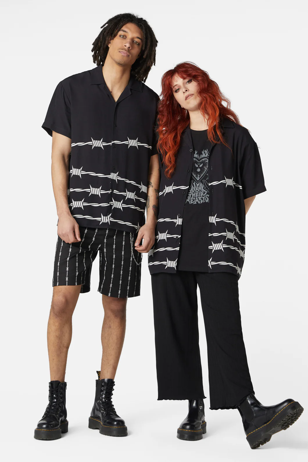 Barbed Wire Border SS Shirt