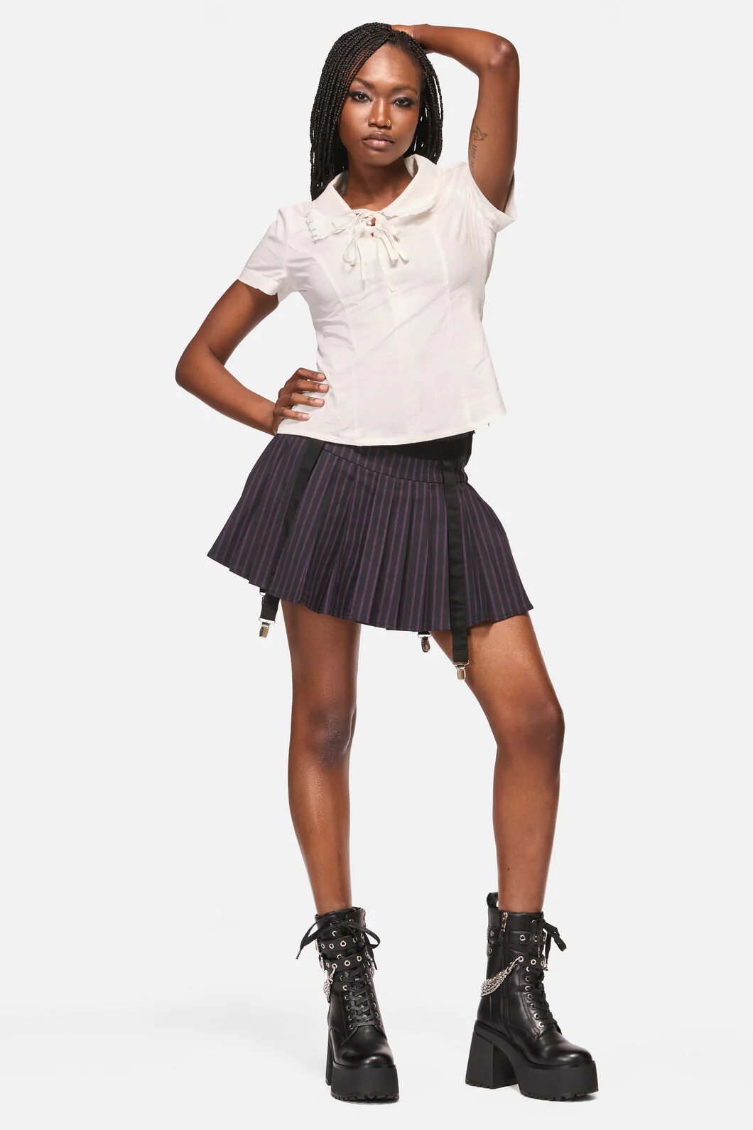 Reborn Tie Up Blouse