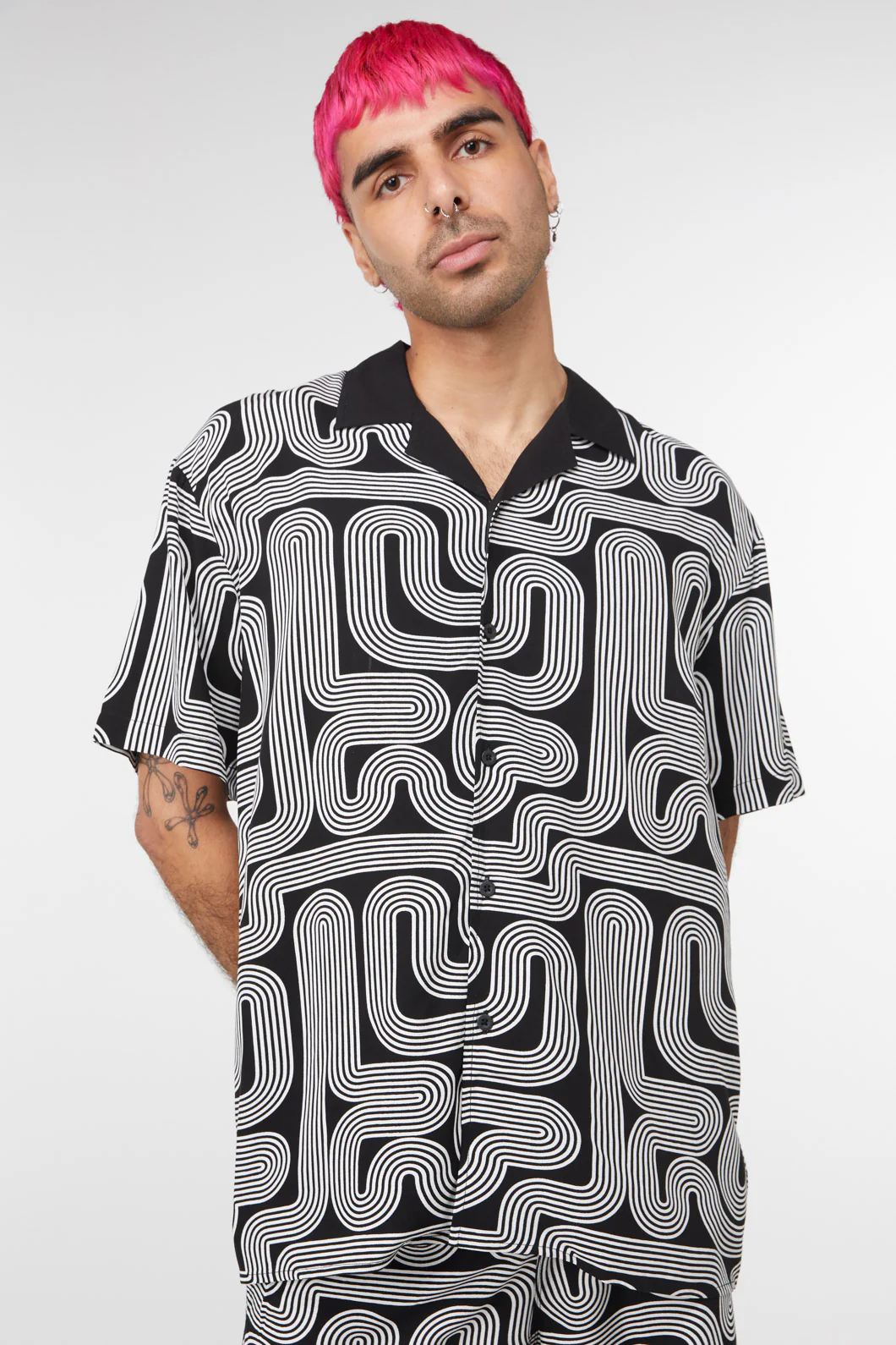 Geo Print Shirt