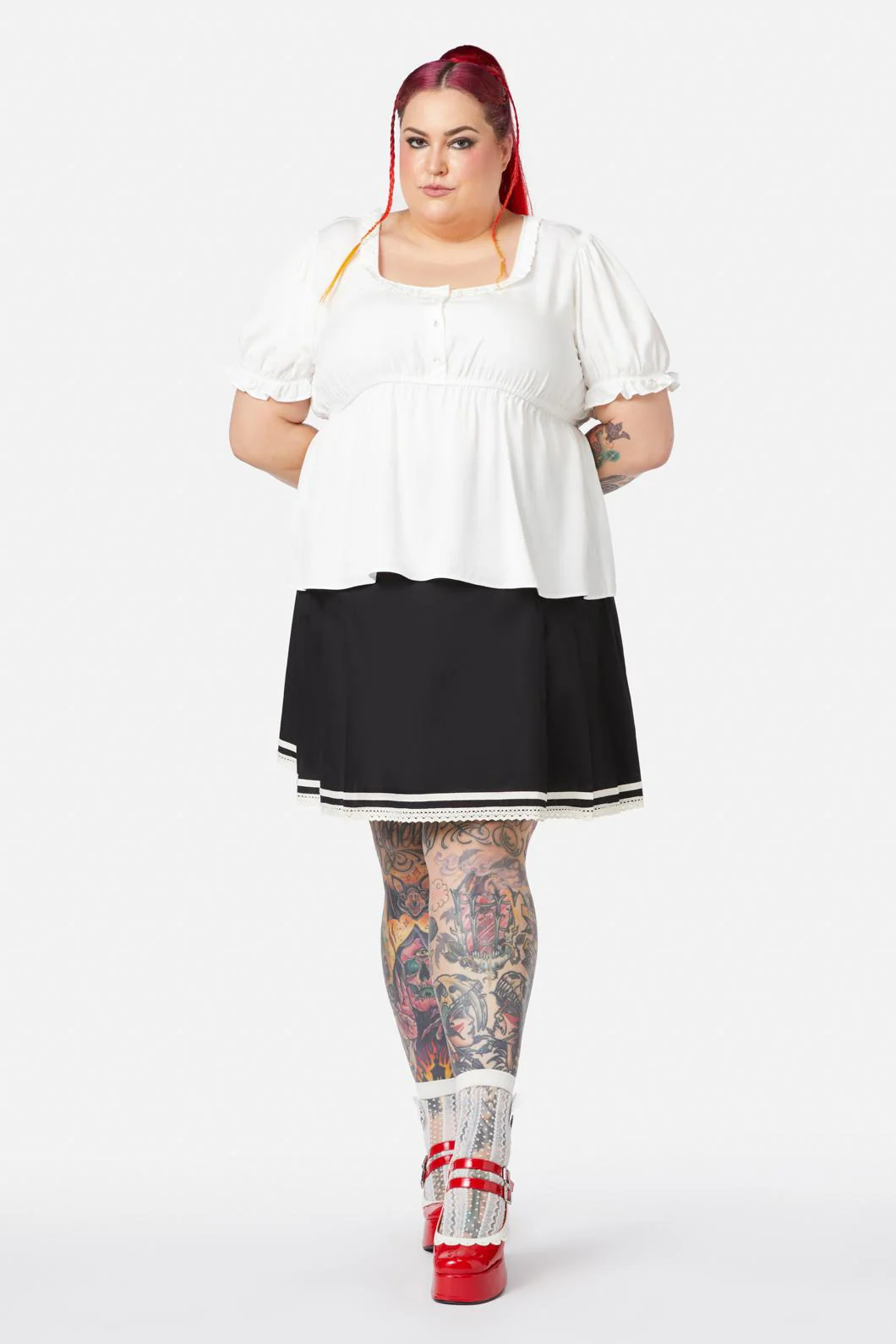 Curve Seeing Light Blouse