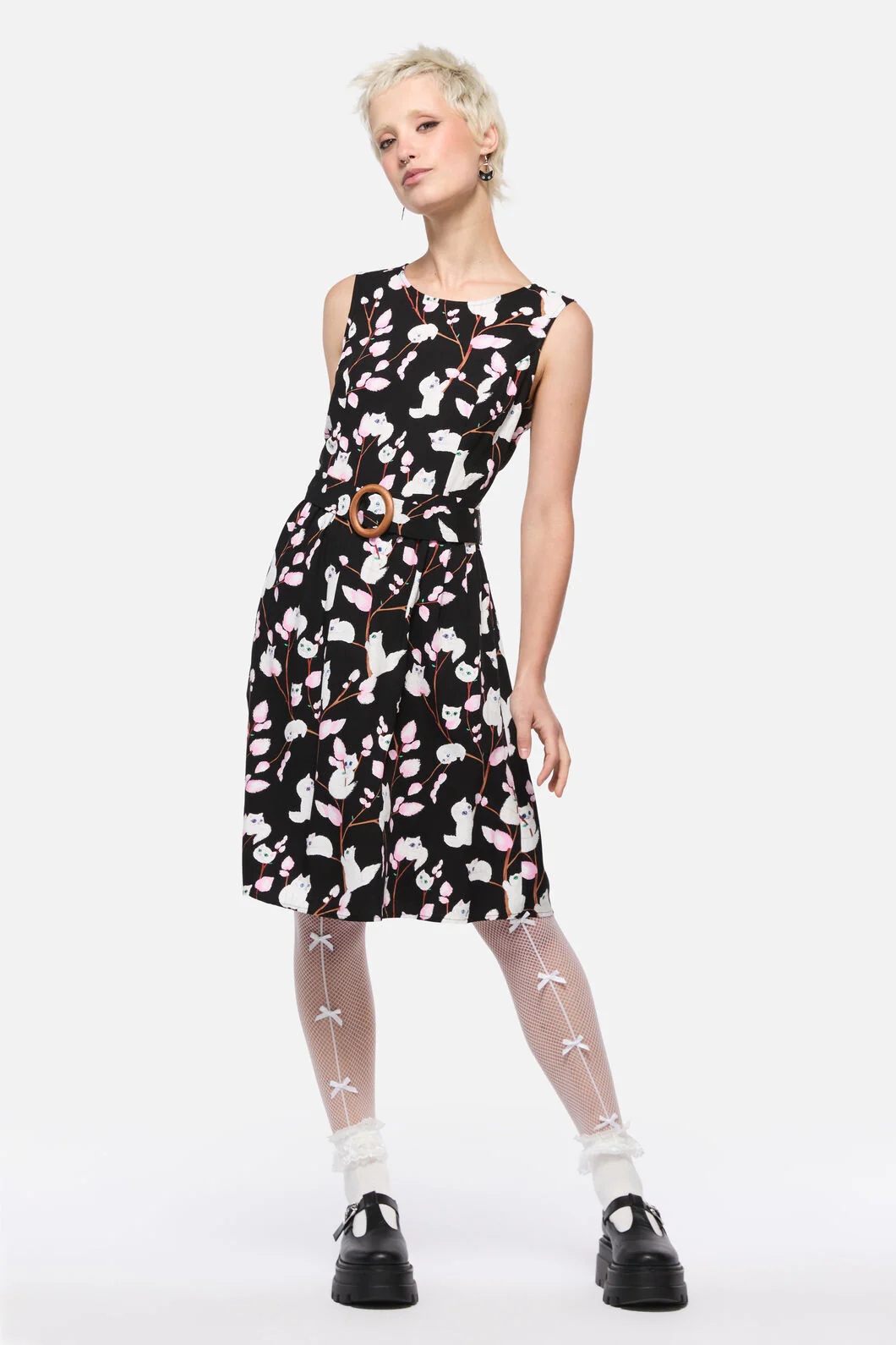 Pussy Willow Midi Dress