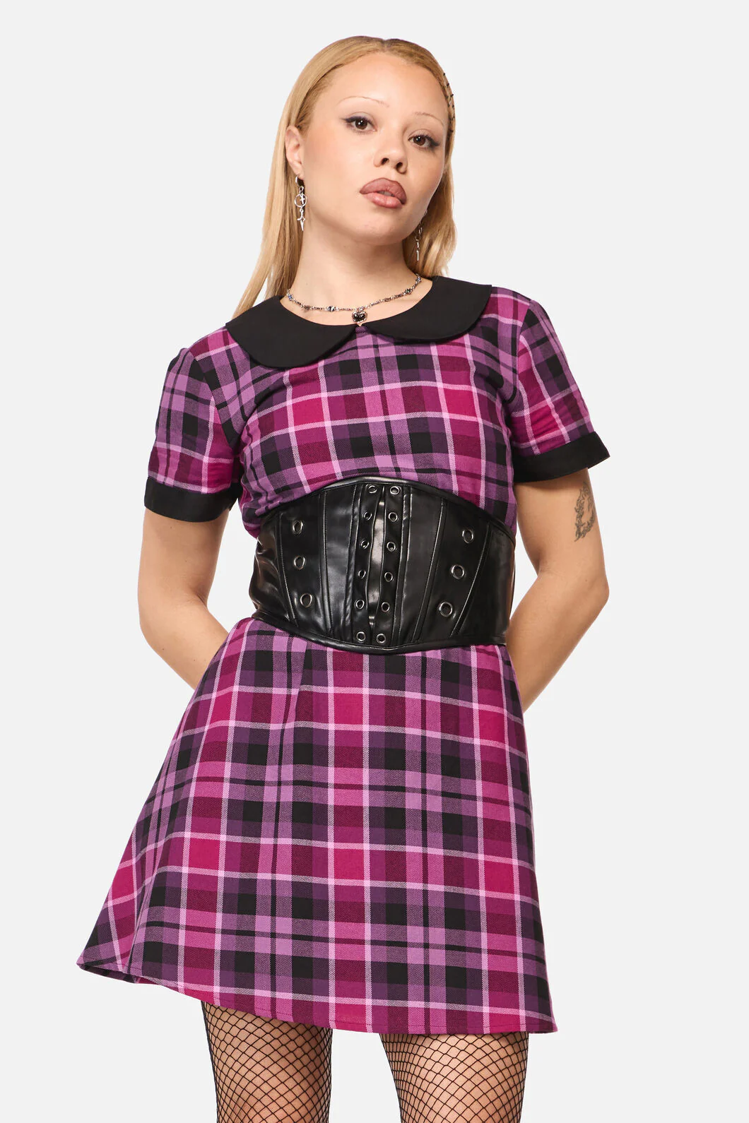 Trickz Pu Underbust Corset