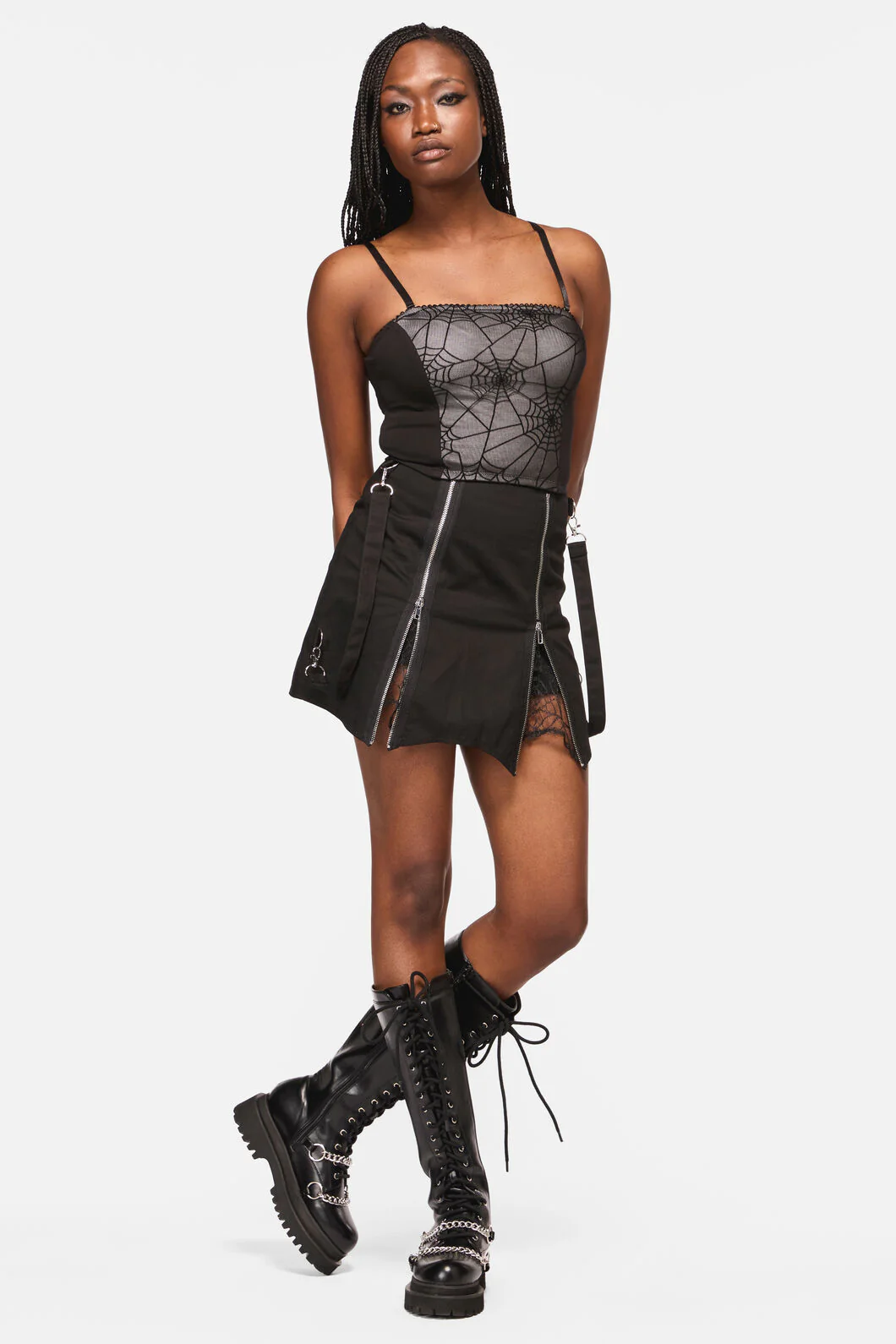 Web Lace Camisole Tank