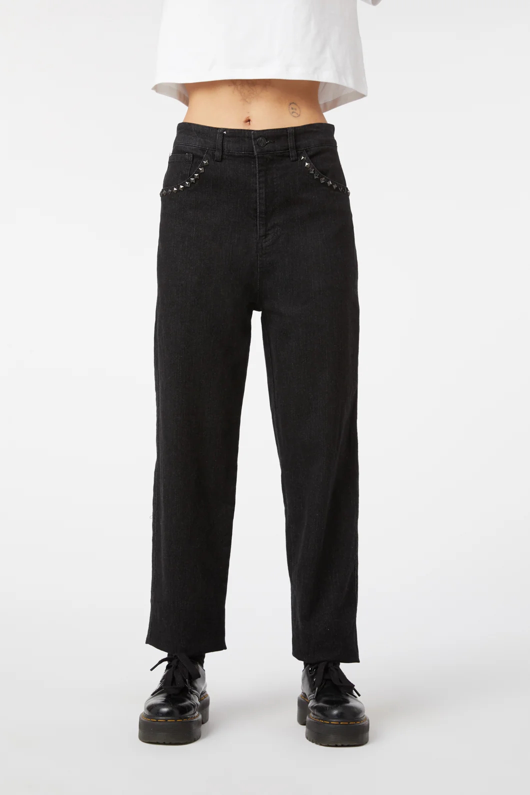 Punk Stud Denim Jeans