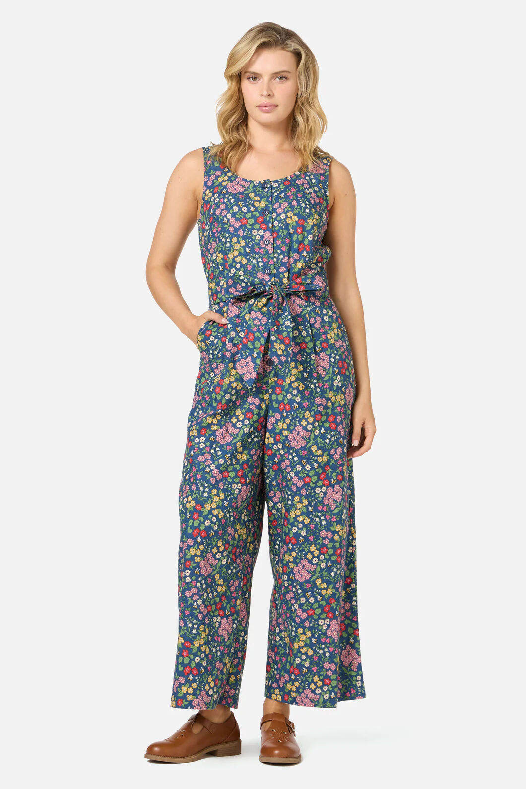 Libby Bee Ditsy Jumpsuit