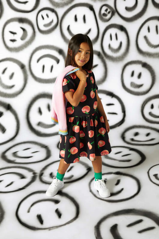Peachy Kids Jersey Dress