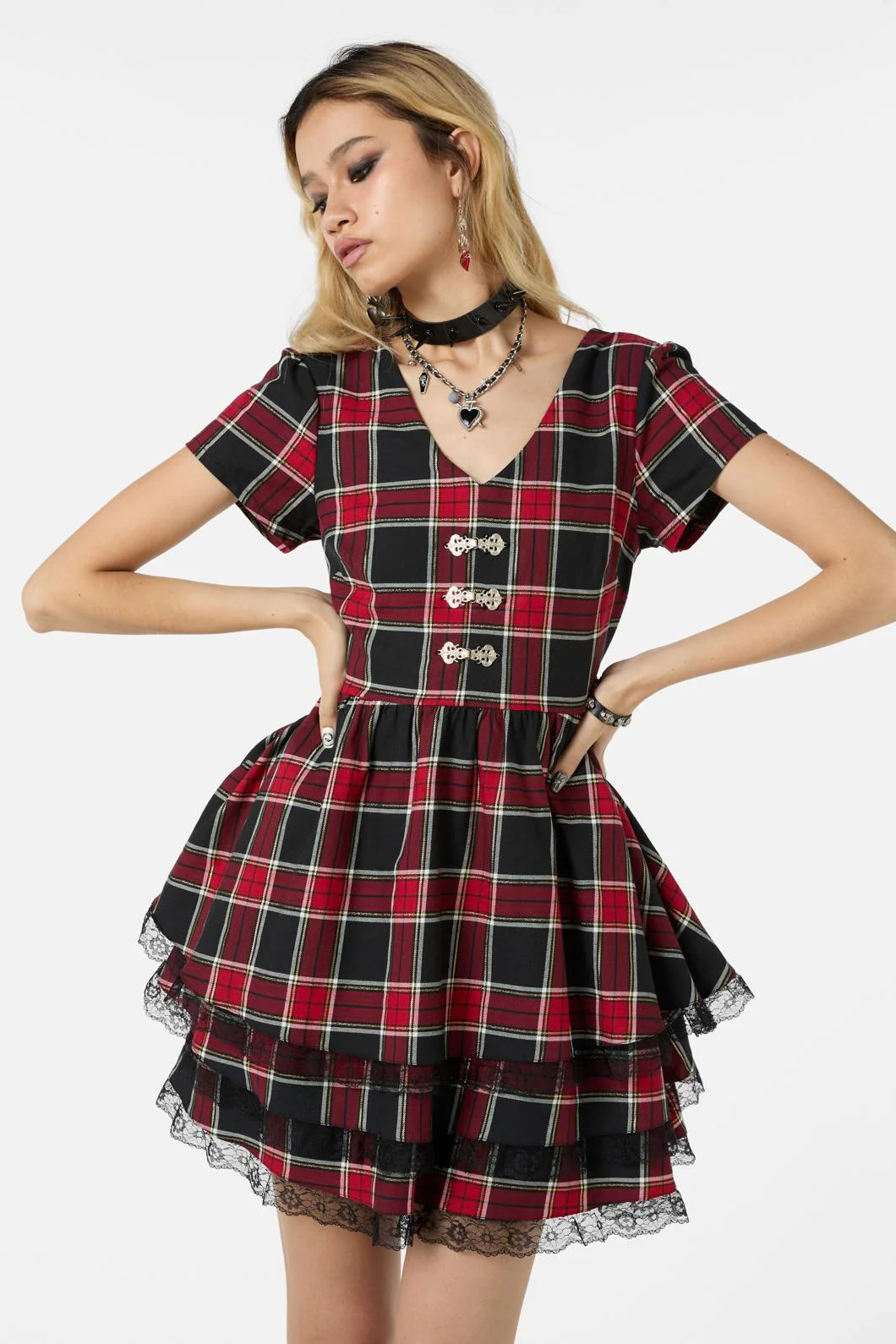 Boundless Tartan Dress