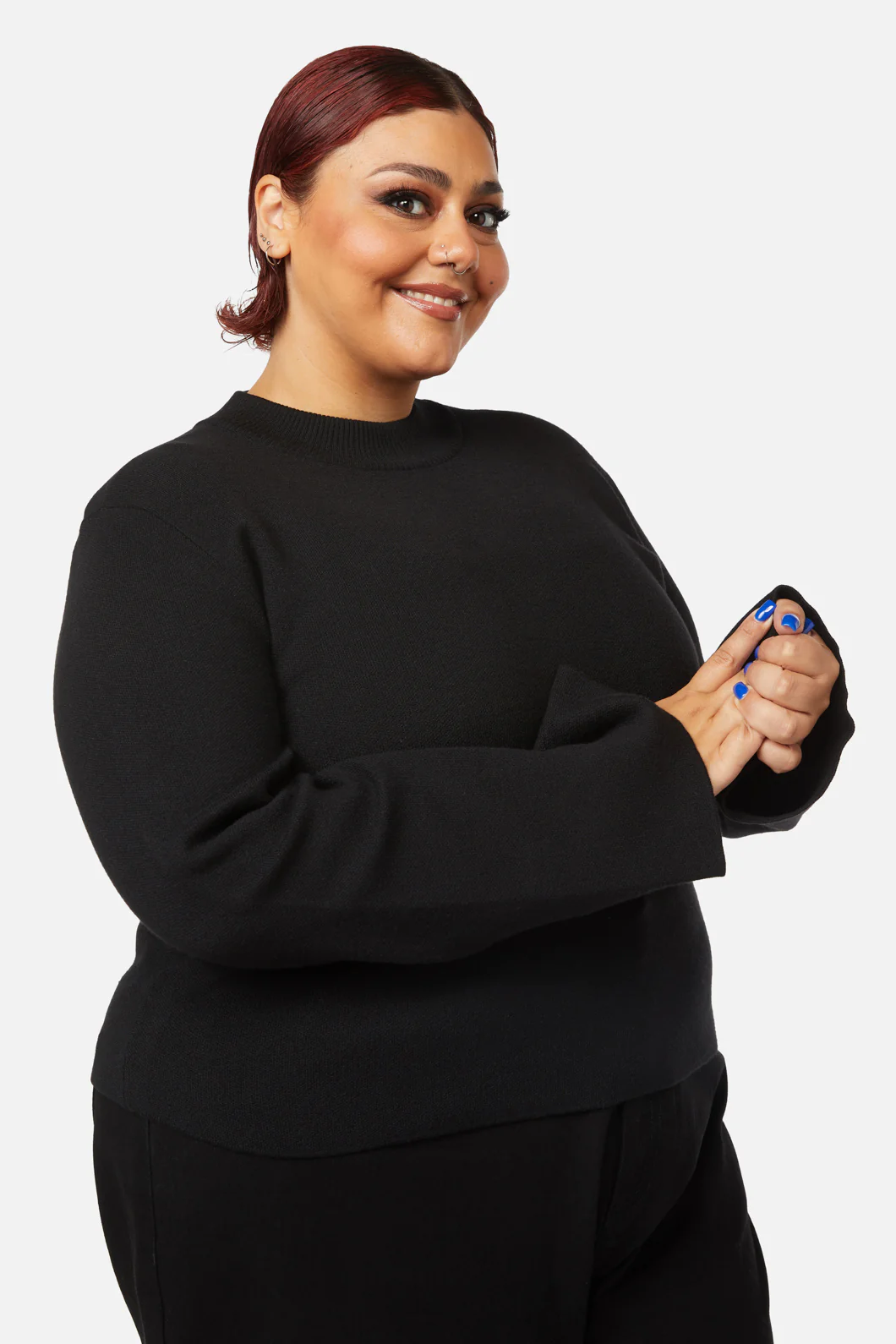 Curve Night Cat Knit