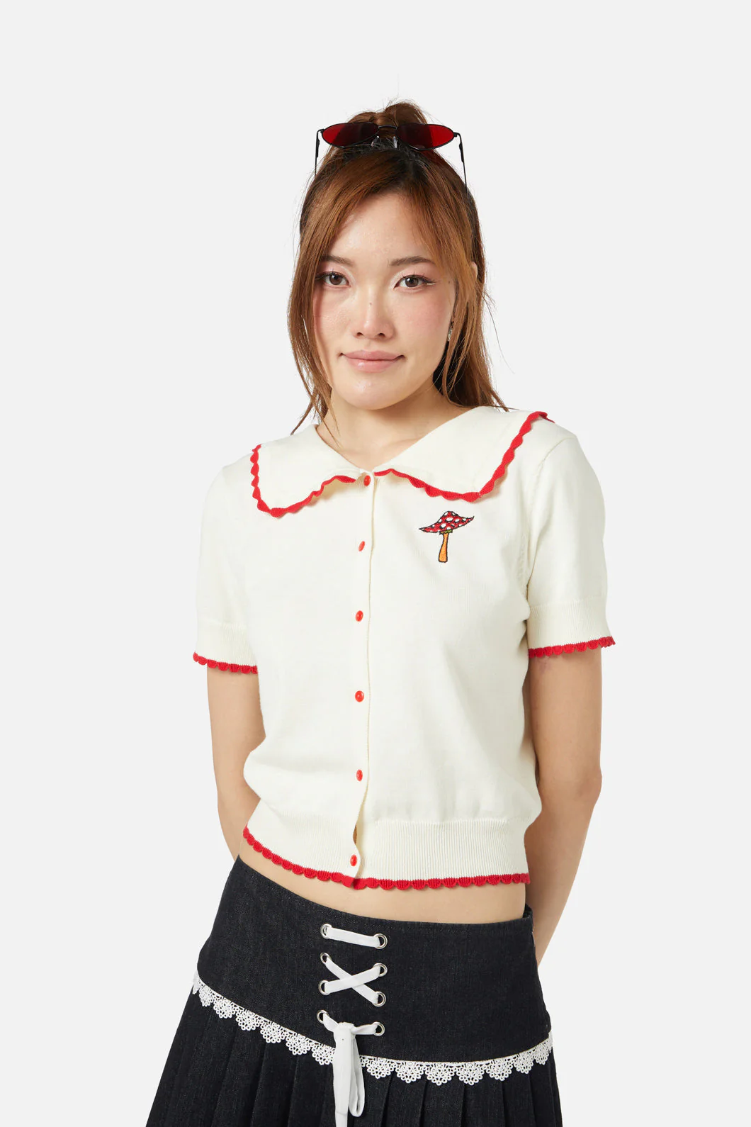 Field Shroom Knit Top