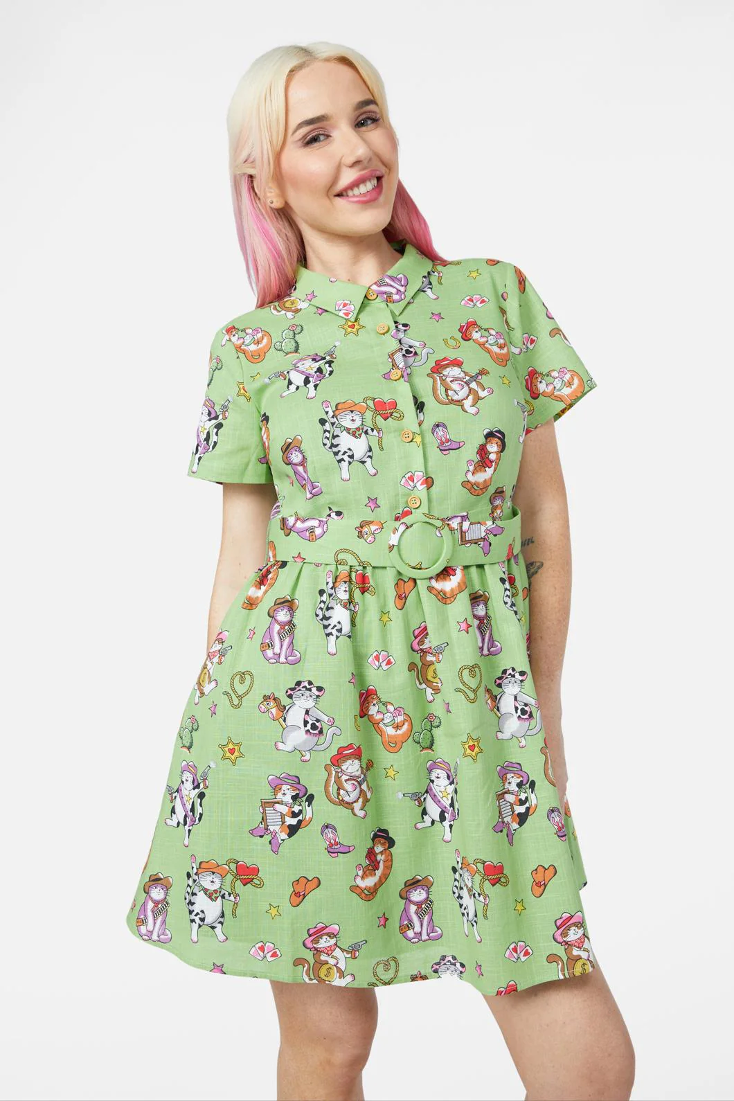 Meowdy Dress