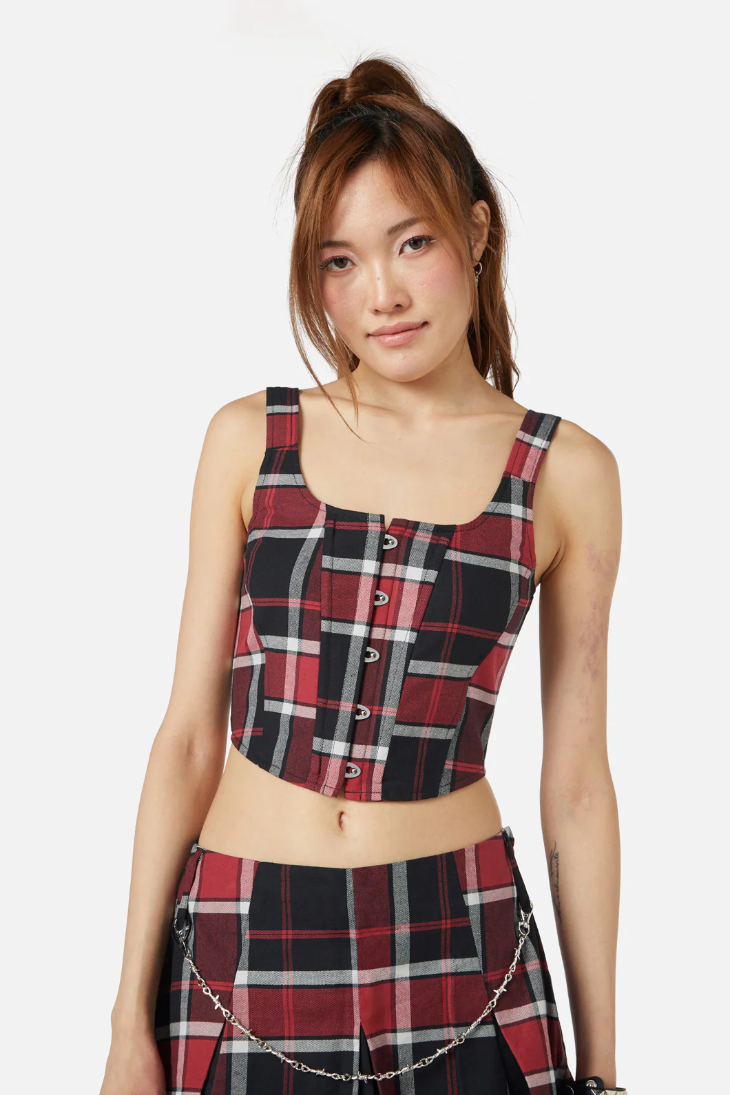 Ursula Tartan Corset