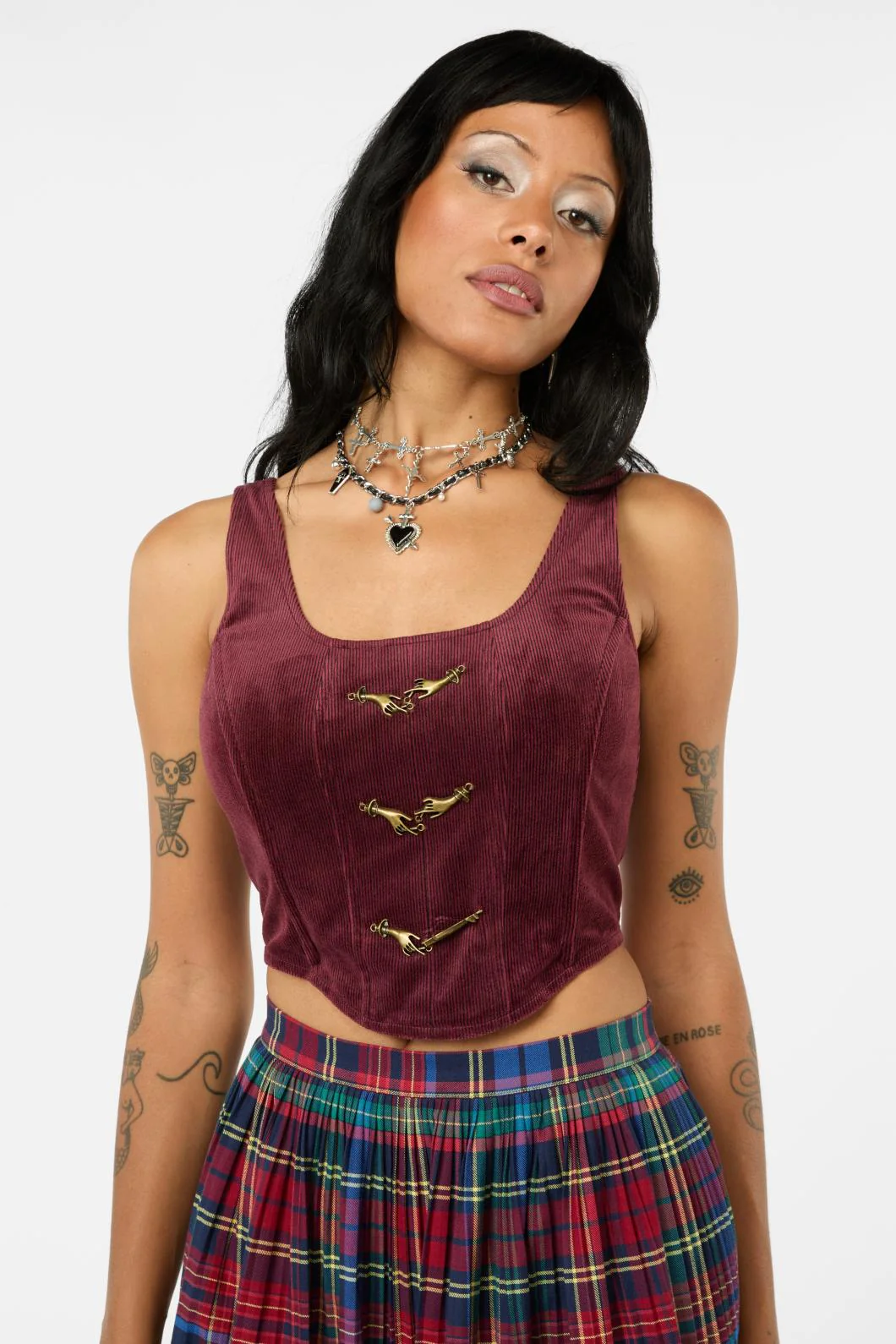 Unified Cord Corset Top