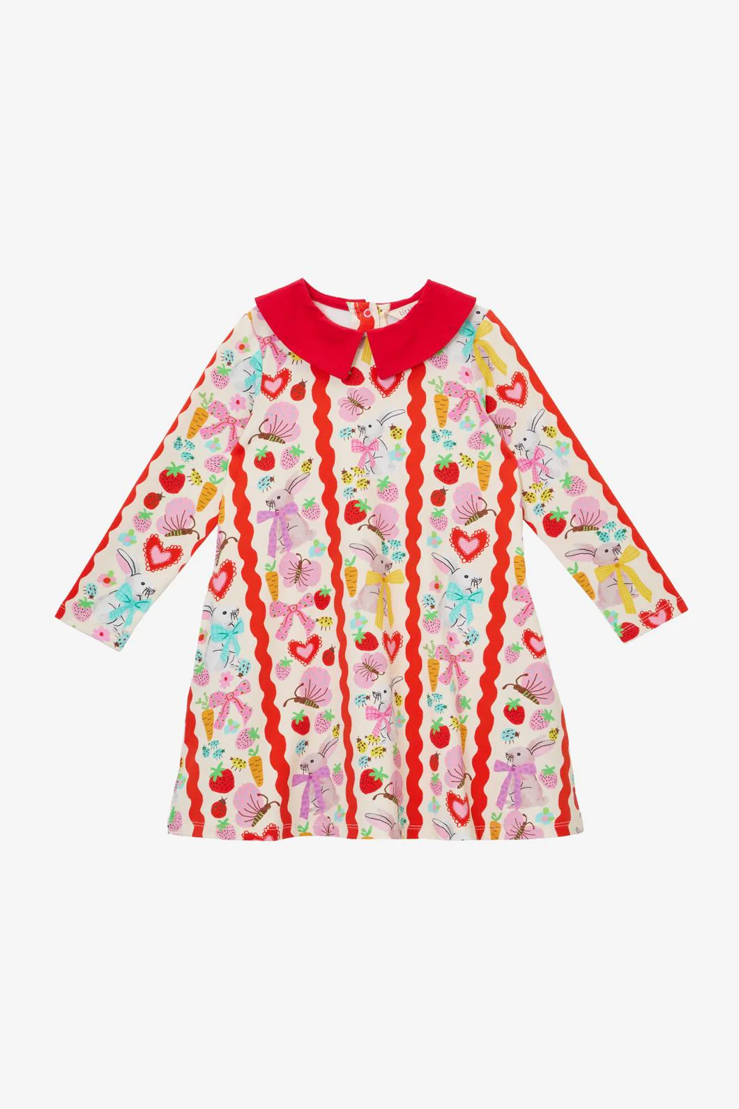 Bunny Stripe Kids Dress