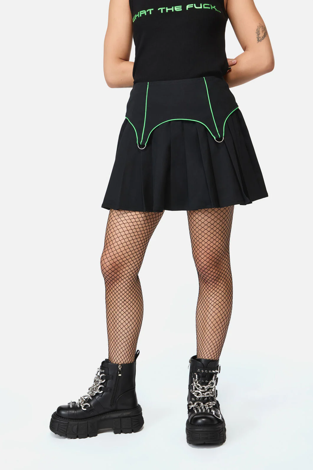 Hazardous Goth Skort
