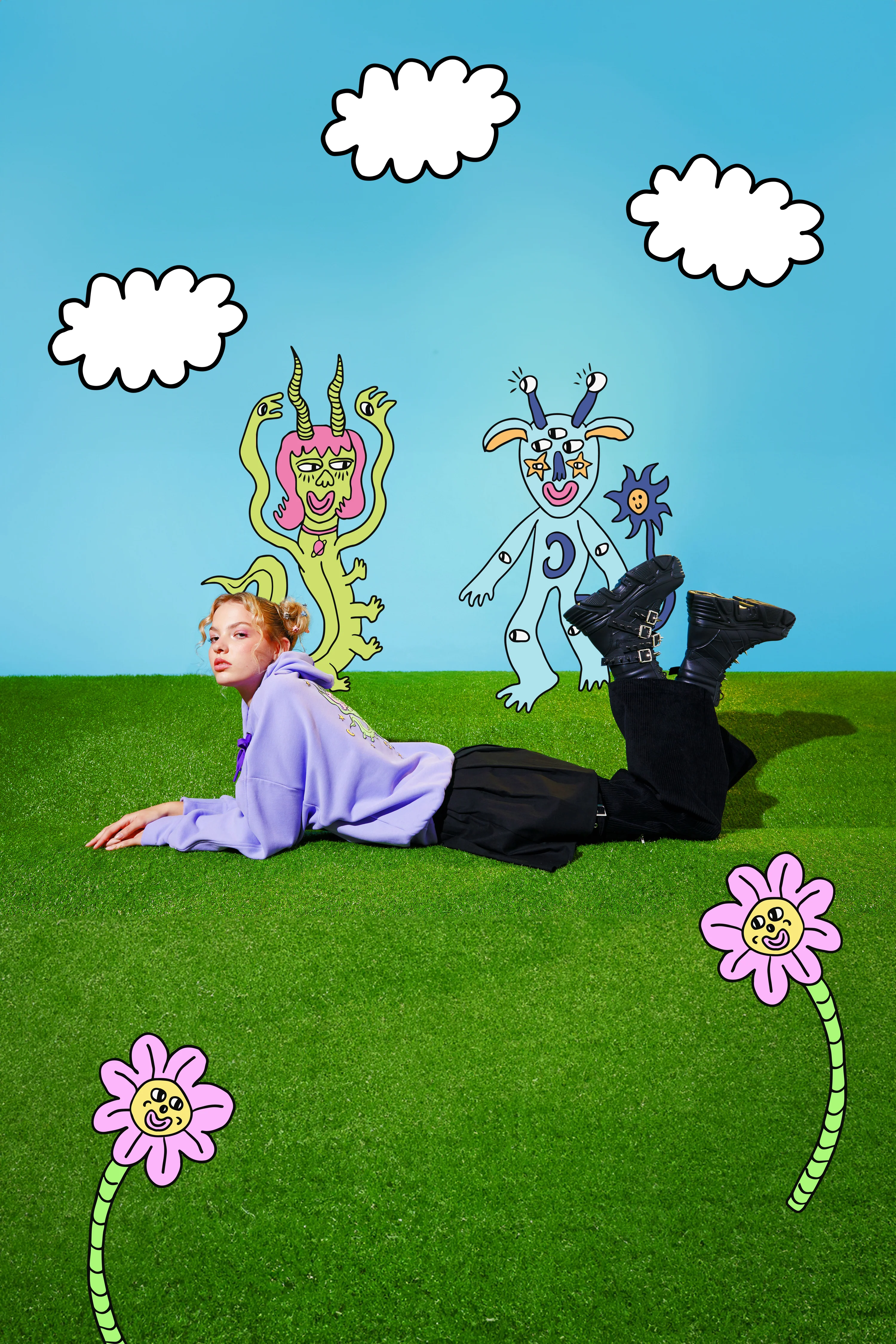 Besties Celestial Hoodie