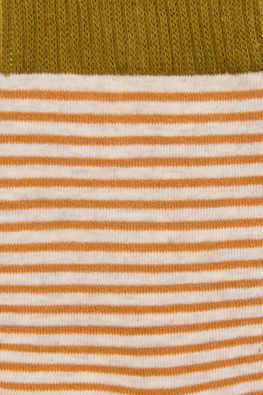 Tan Thin Stripe Sock