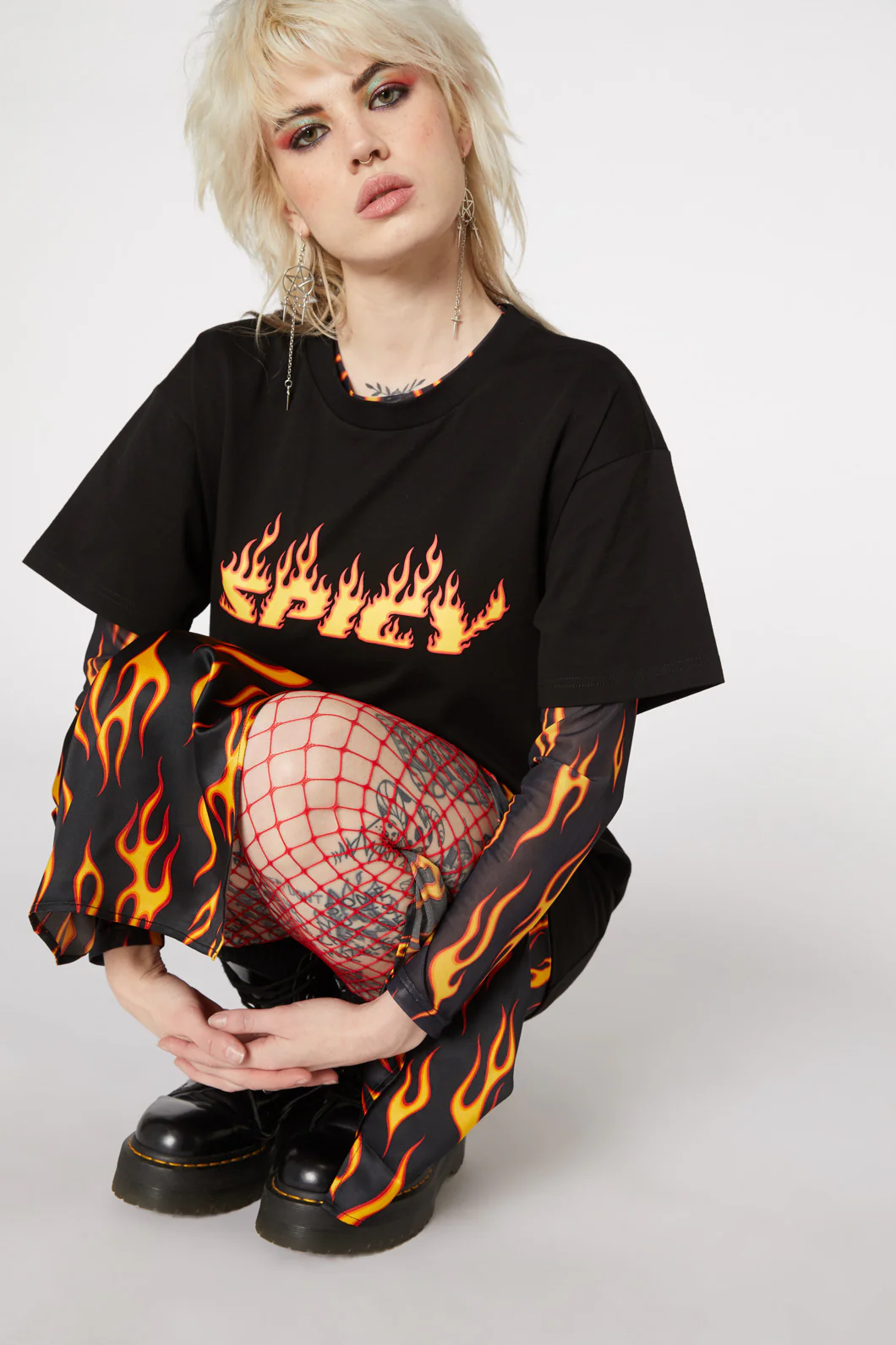 Spicy Print Cotton Tee