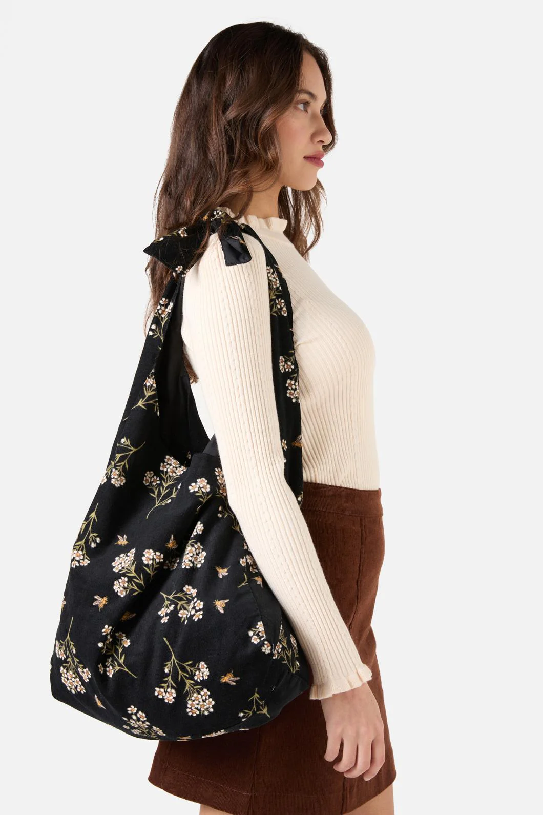 Flora Bee Slouchy Bag