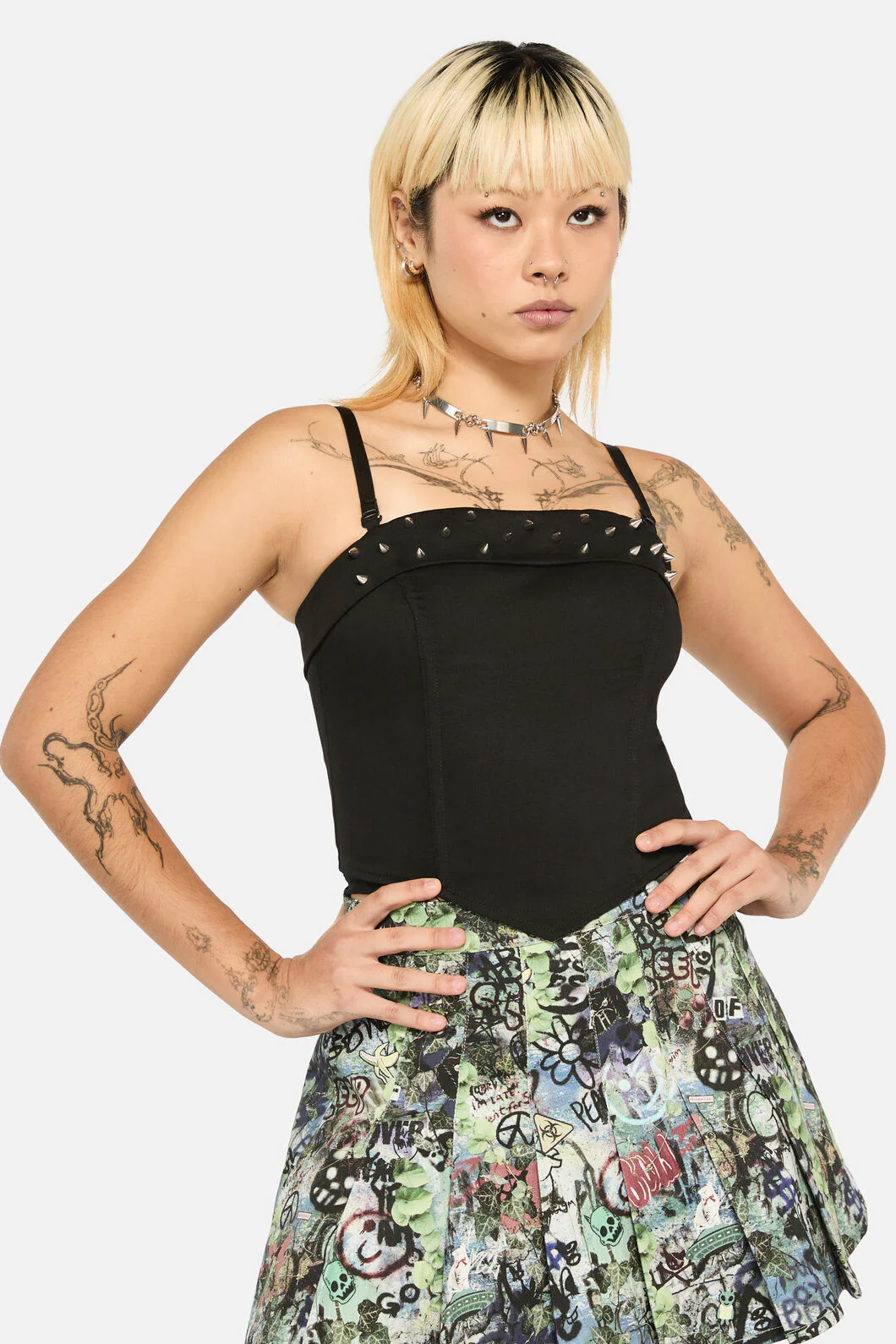 Laneway Studs Fitted Top