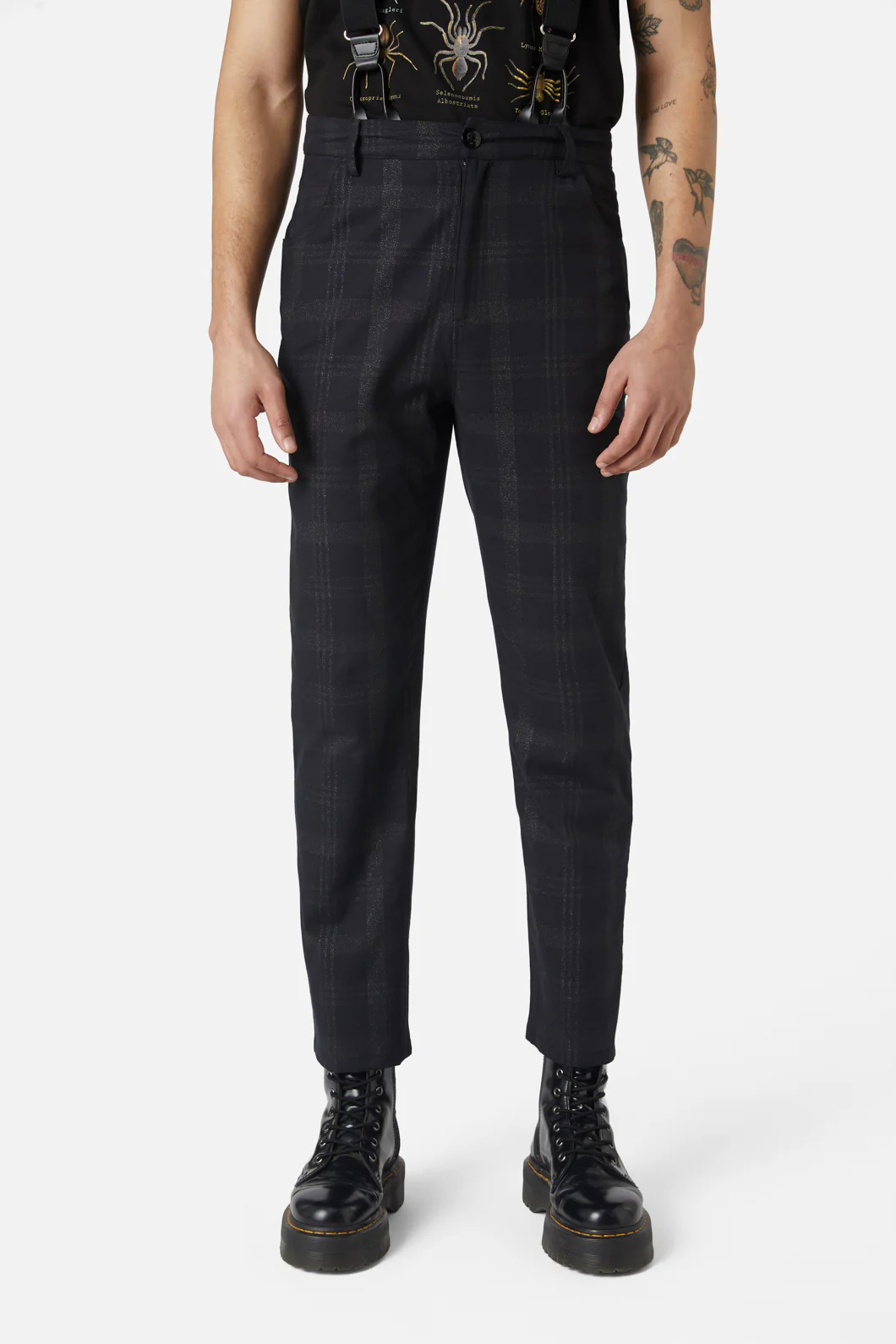 High Society Tartan Brace Pant